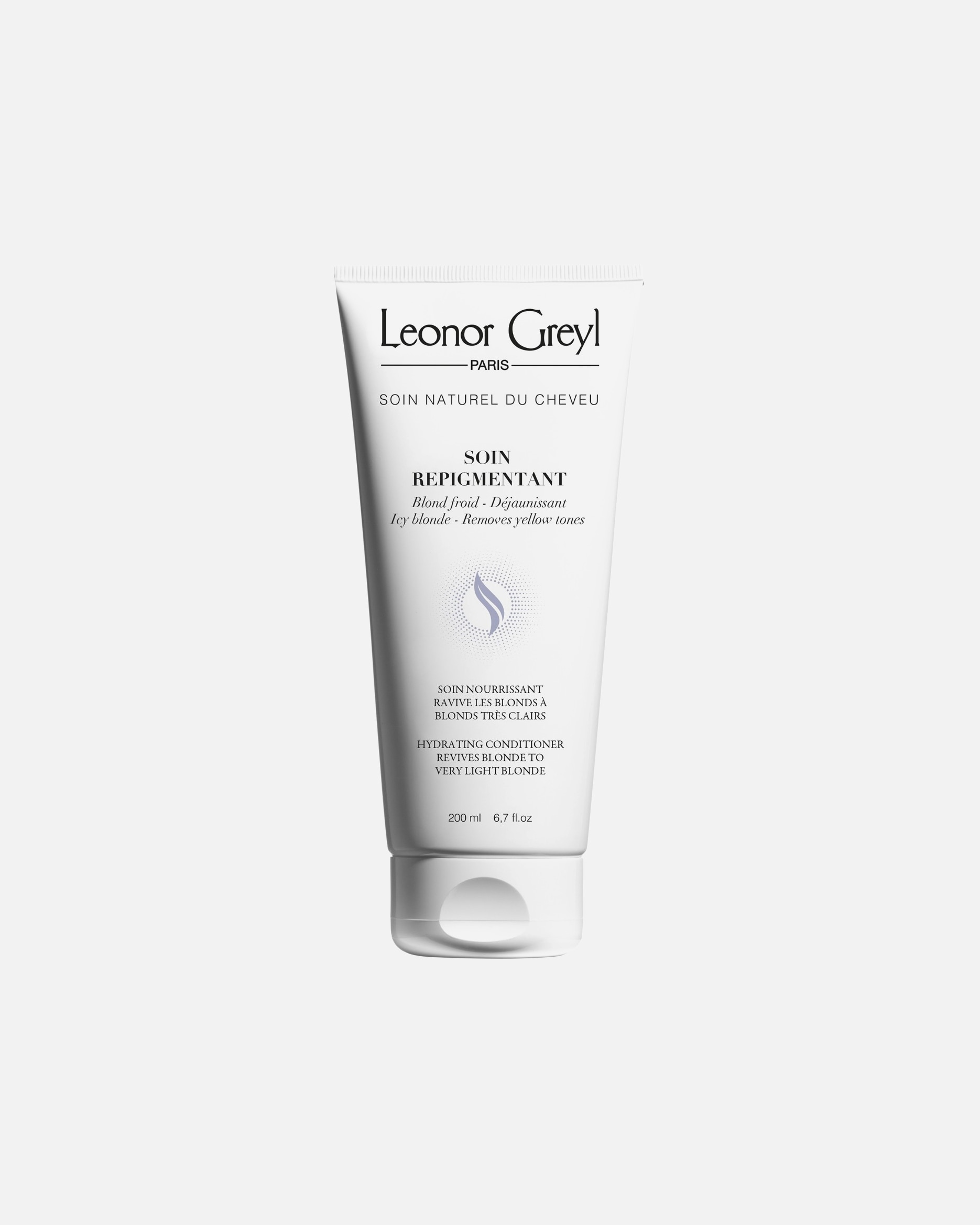 Masque capillaire pour Unisexe Leonor Greyl Soin Repigmentant Blond froid 200 ml