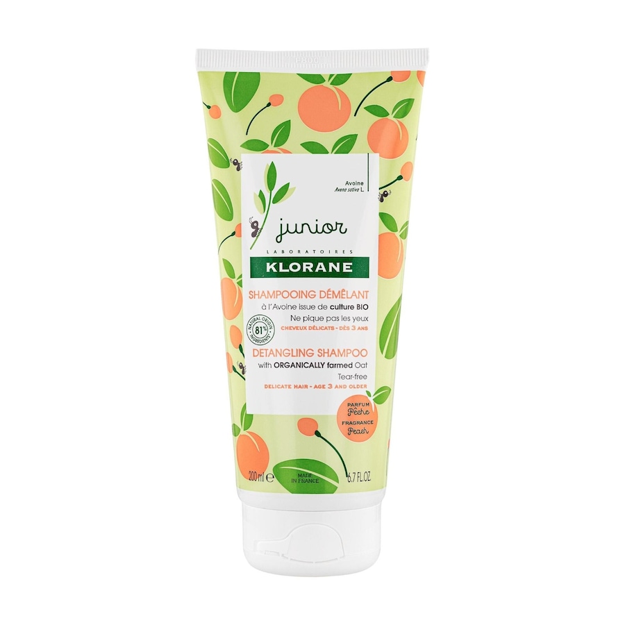 Klorane - Shampoing Démêlant à l Avoine issue de culture BIO Soin du cuir chevelu 200 ml unisex