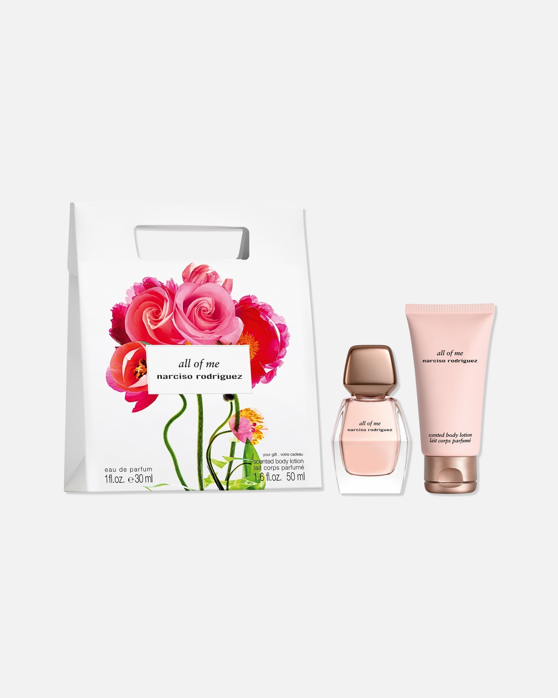 Coffret parfum pour Femme Narciso Rodriguez All of Me Set de sacs de shopping
