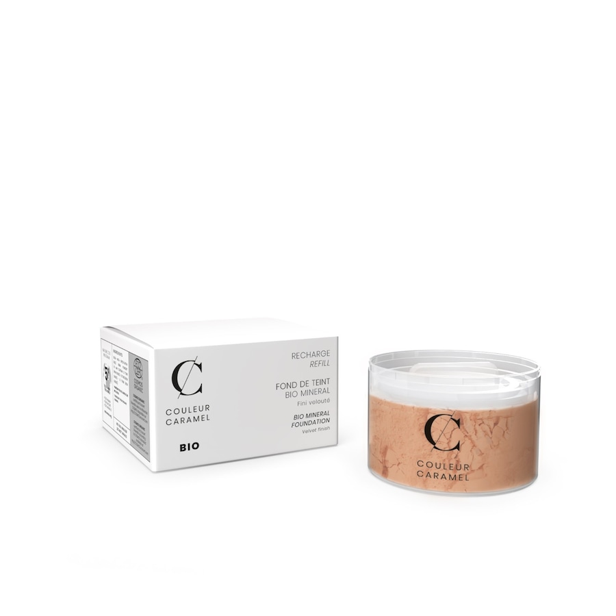 COULEUR CARAMEL - Fond de teint BIO MINERAL 12 g Nude female