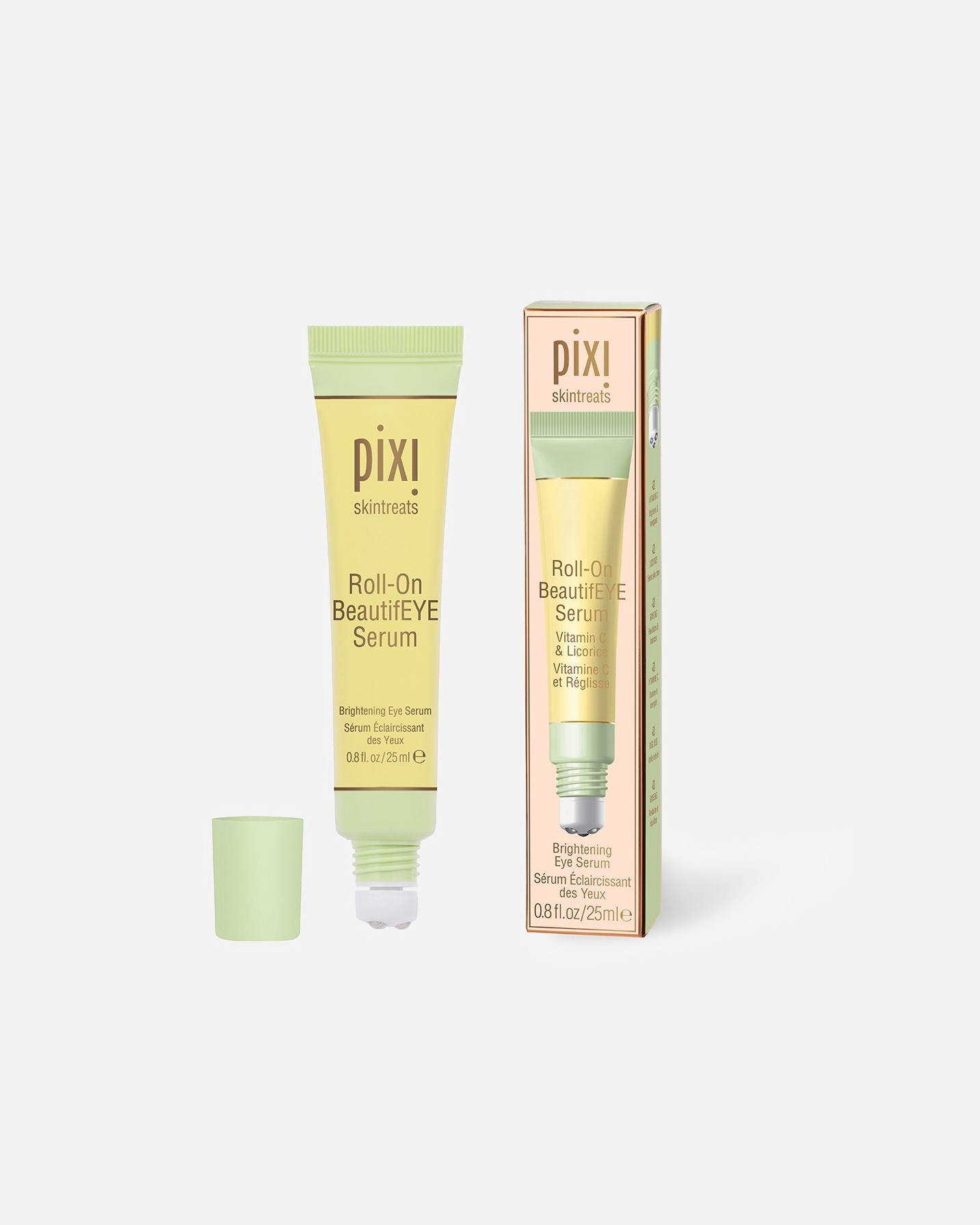 Sérum contour des yeux pour Unisexe Pixi BeautifEYE Roll On Eye Serum 25 ml