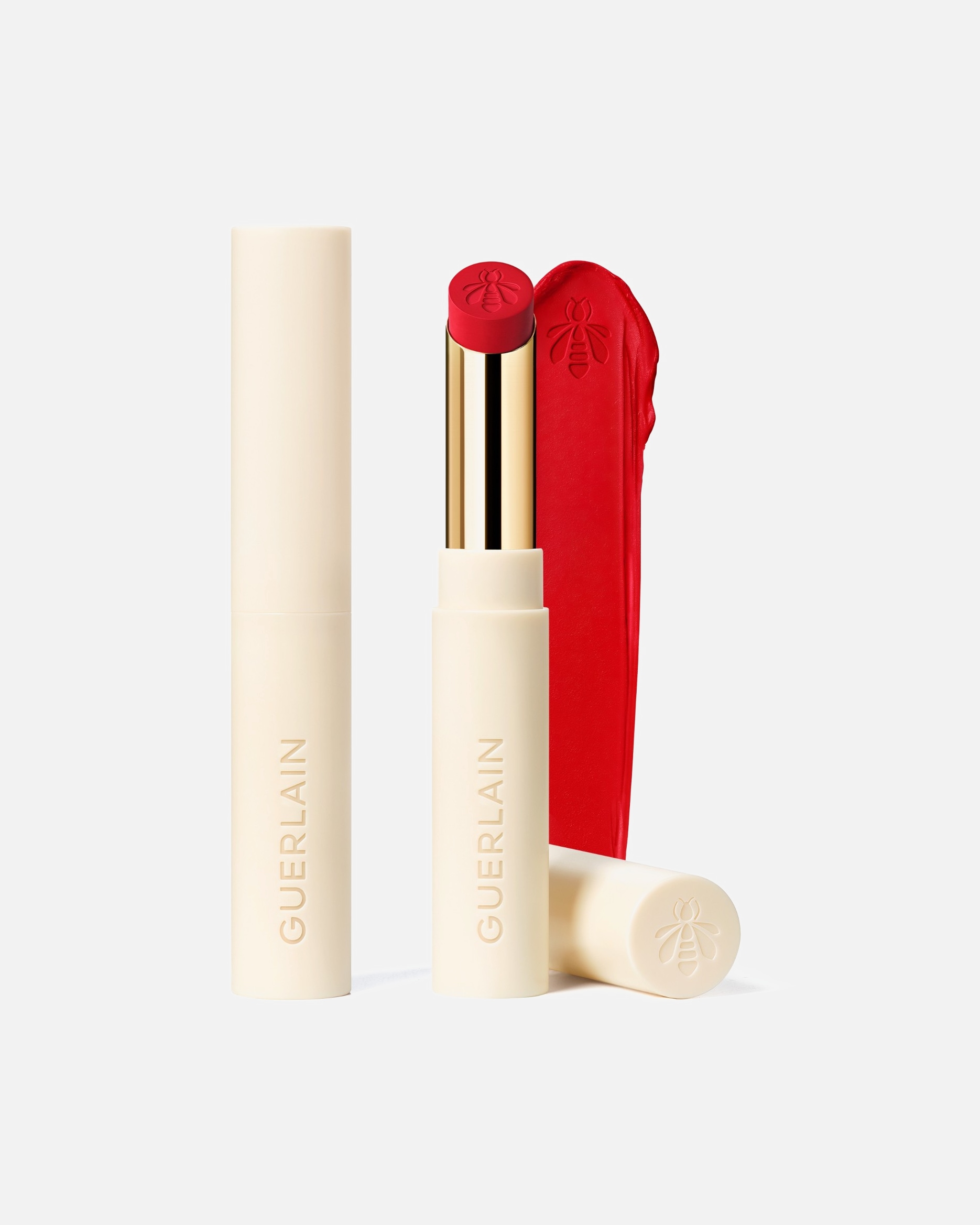 Rouge à lèvres pour Unisexe Guerlain KissKiss Le Rouge à Lèvres Intense Au Miel - Recharge 510 PETAL RED - Recharge