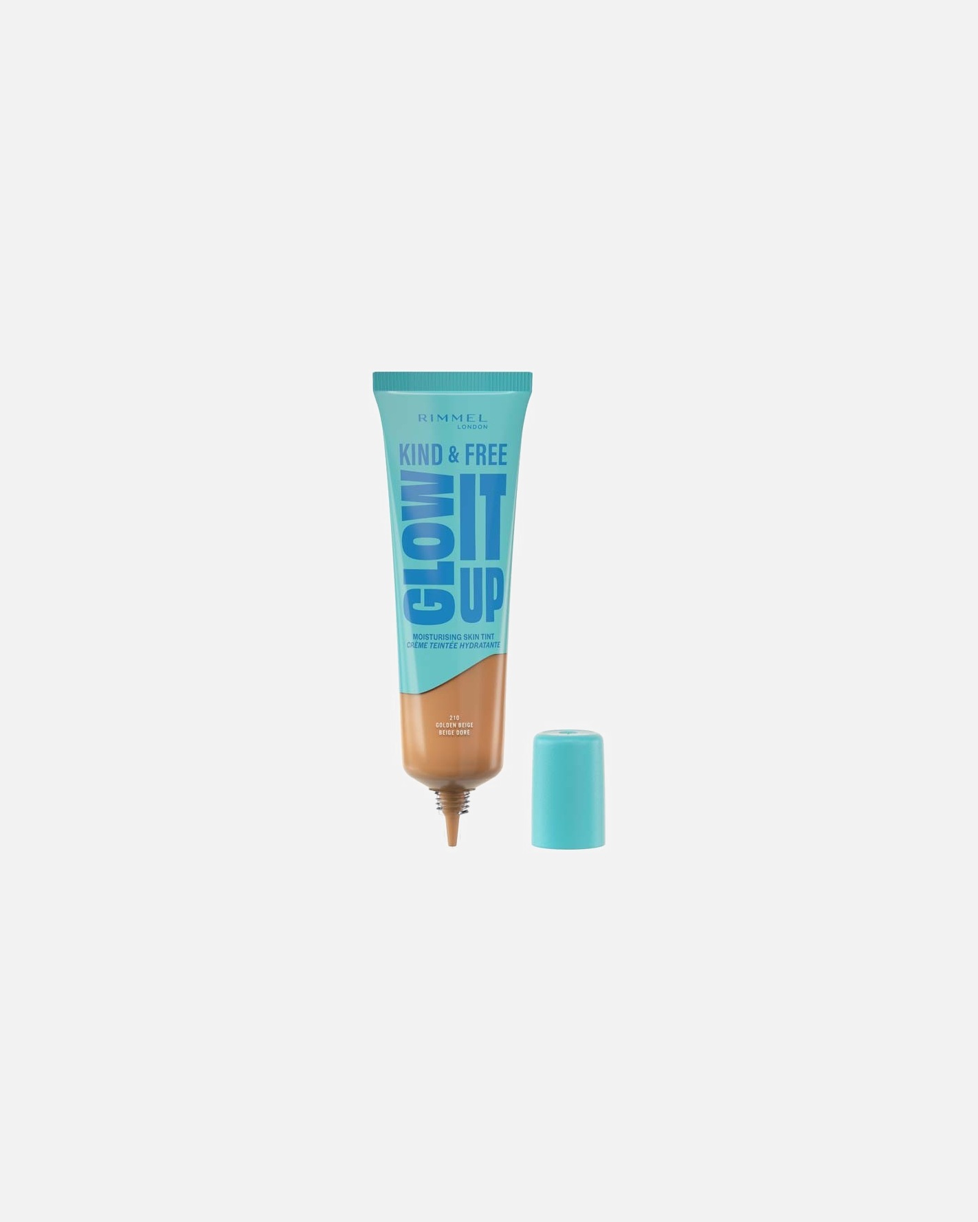Fond de teint pour Unisexe Rimmel London Glow It Up Perfecteur de teint hydratant 210 Golden Beige