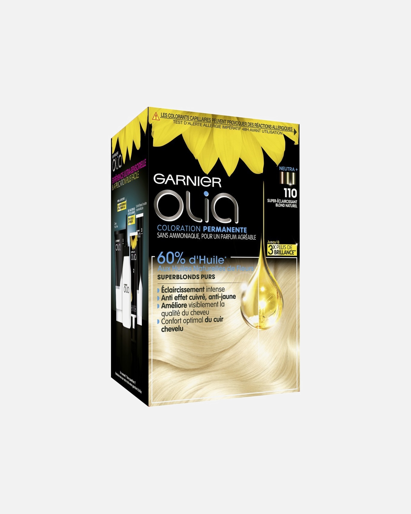 Coloration cheveux pour Unisexe Garnier Olia 110 Super éclaircissant Blond Naturel