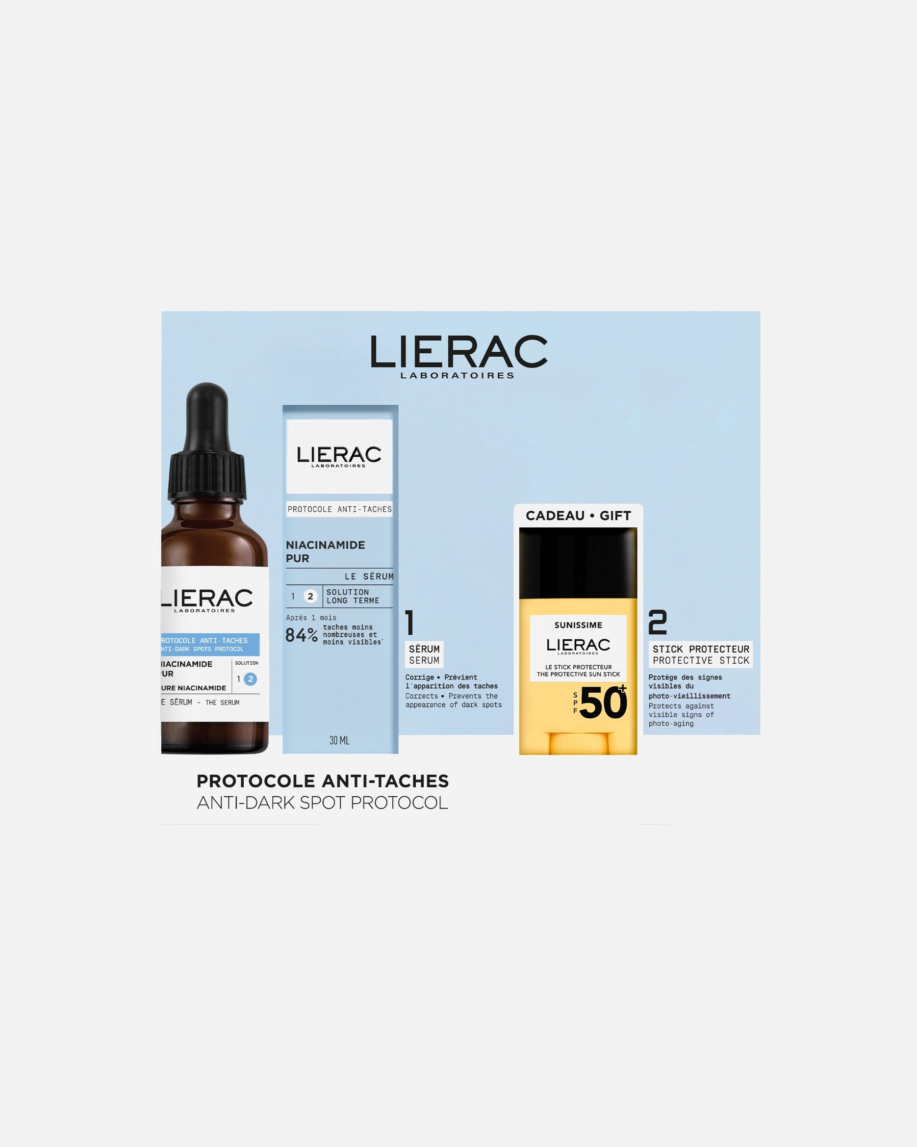 Coffret soin visage pour Unisexe Lierac Protocole Anti-Taches 1 unité