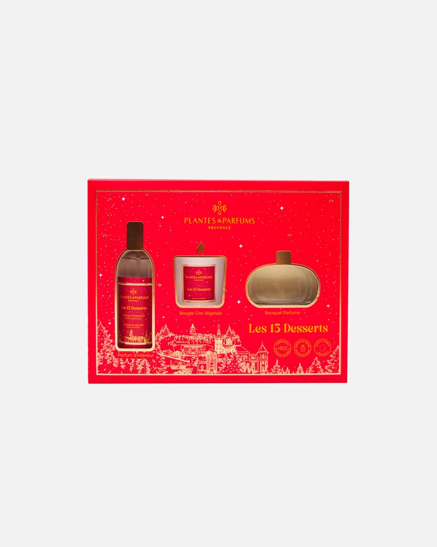 Coffret parfum pour Unisexe Plantes & Parfums Les 13 Desserts 1 Pièce