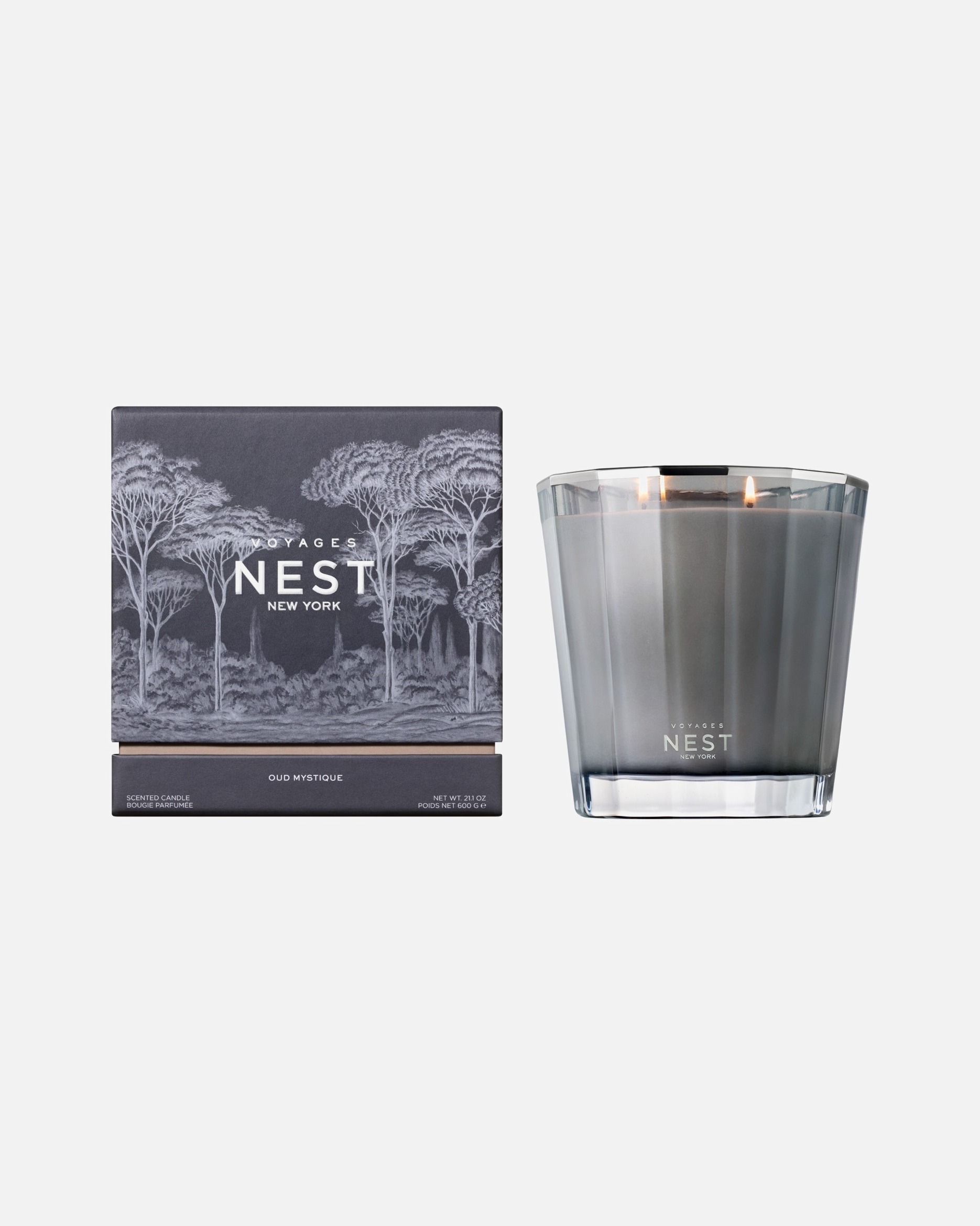 Bougie pour Unisexe NEST NEW YORK Default Brand Line Voyages Oud Mystique 2-Wick 600 g