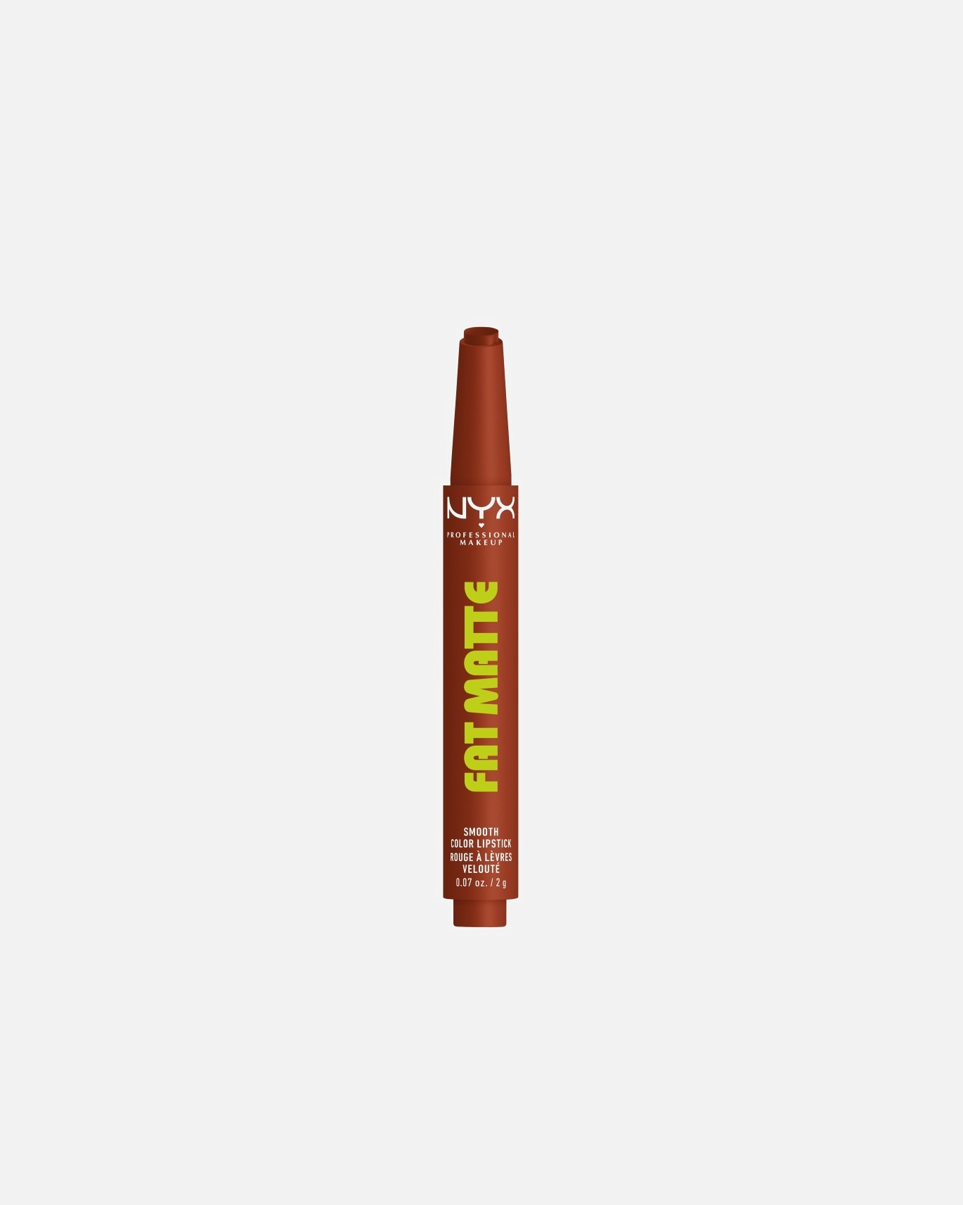 Baume à lèvres pour Unisexe NYX Professional Makeup Fat Matte Smooth BEARY NUDE