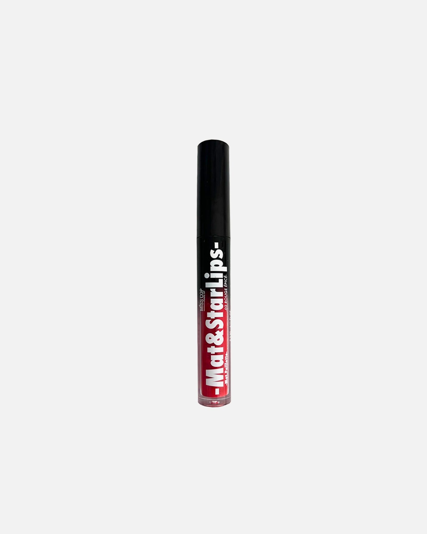 Rouge à lèvres pour Unisexe Miss Cop Mat & Star Lips 02 - Rouge épicé