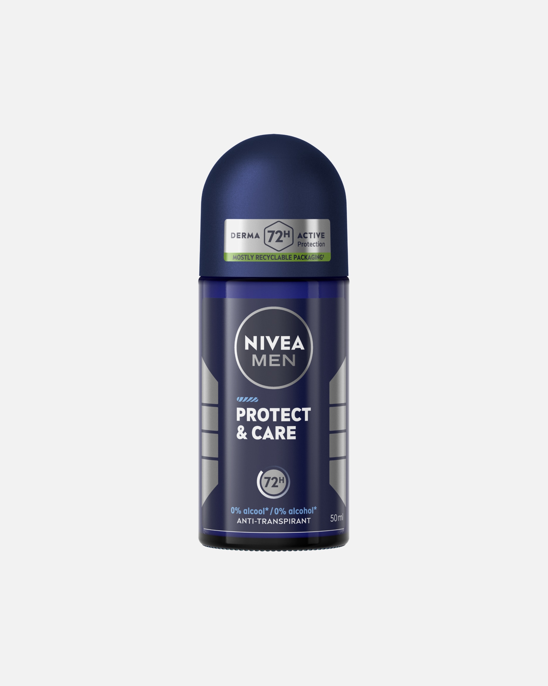 Déodorant pour Homme NIVEA Bille Homme 72H Protect & Care 50 ml