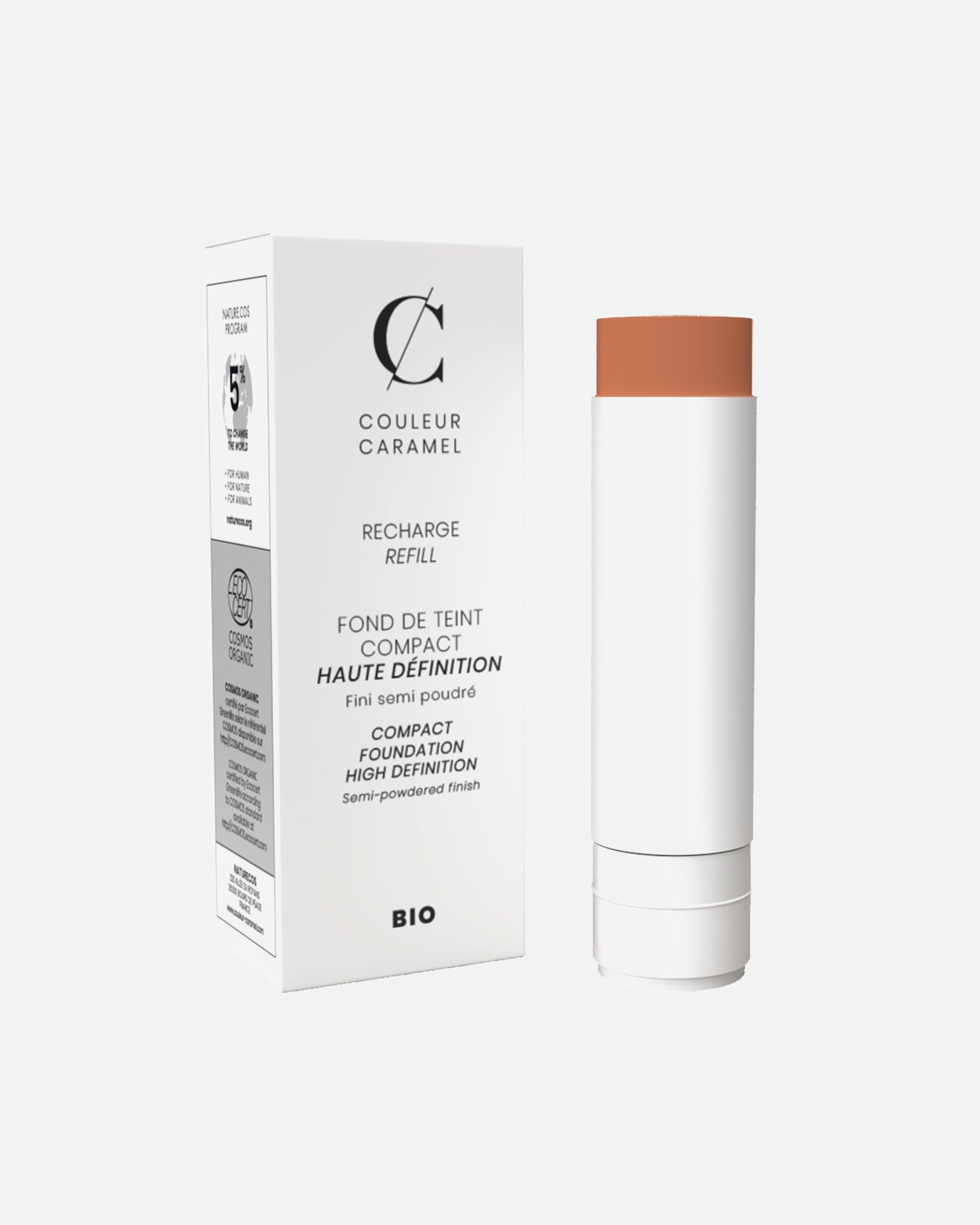 Fond de teint pour Femme COULEUR CARAMEL Compact Haute Définition 13 - Beige orangé