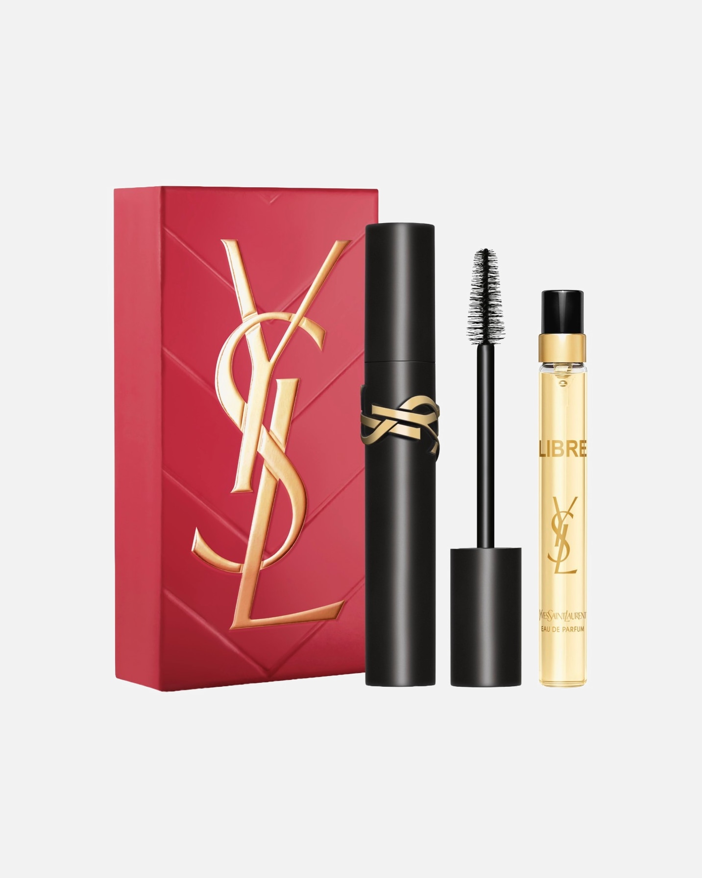 Coffret de maquillage pour les yeux pour Unisexe Yves Saint Laurent Lash Clash Lash Clash + Libre Eau De Parfum 10 ml Coffret 1 unité