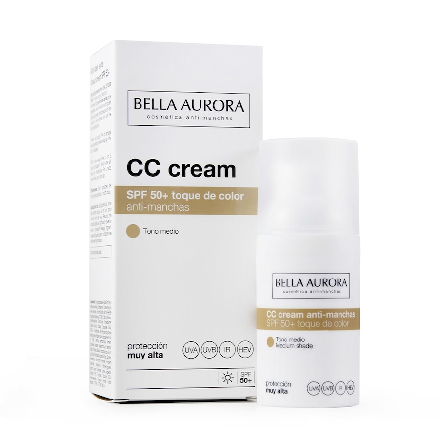 Bella Aurora - CC Crème anti-taches SPF50+ Ton clair BB et CC Crème 30 ml Marron clair unisex