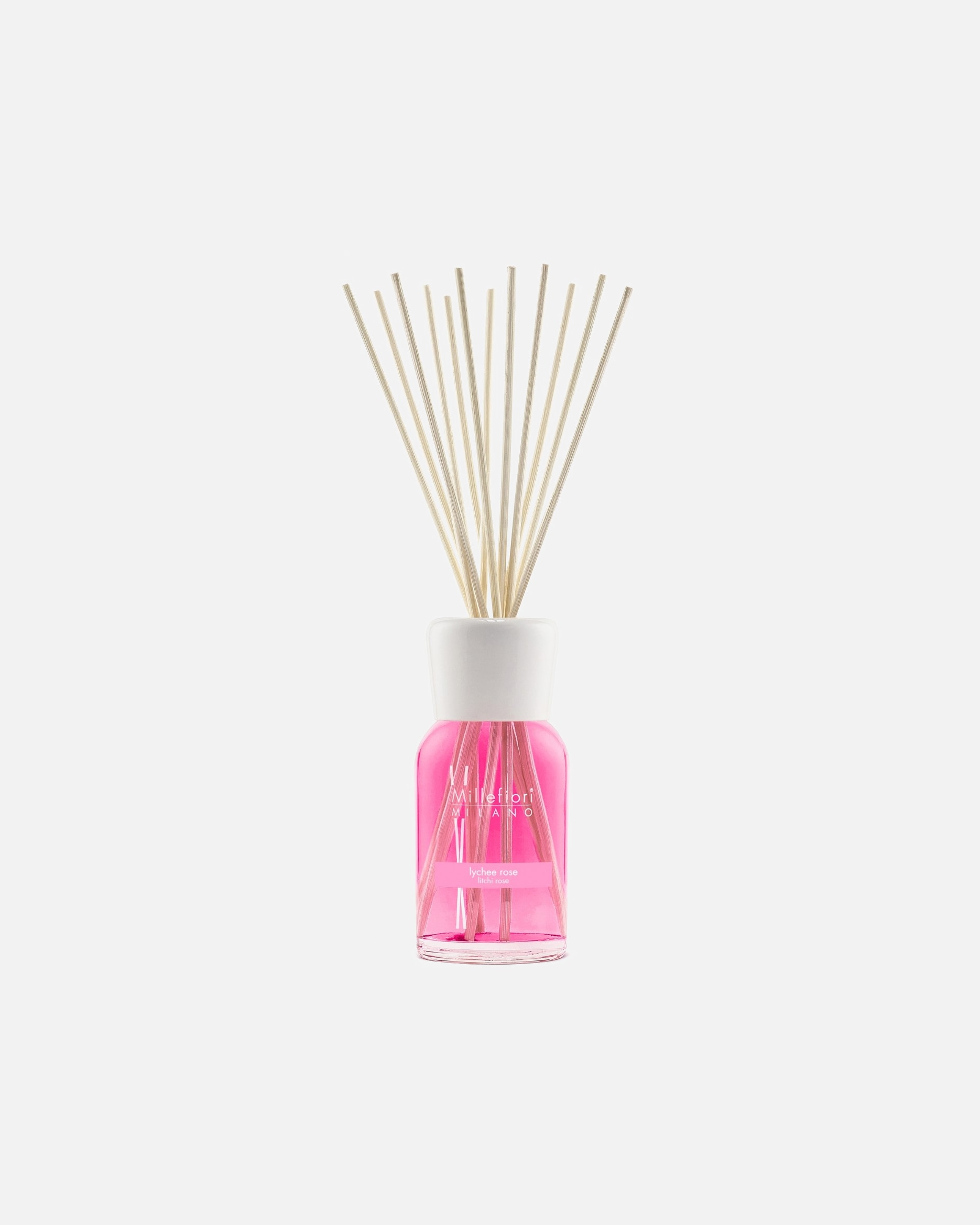 Parfum d'ambiance pour Unisexe Millefiori MILANO LITCHI ROSE 500 ml - Rechargeable