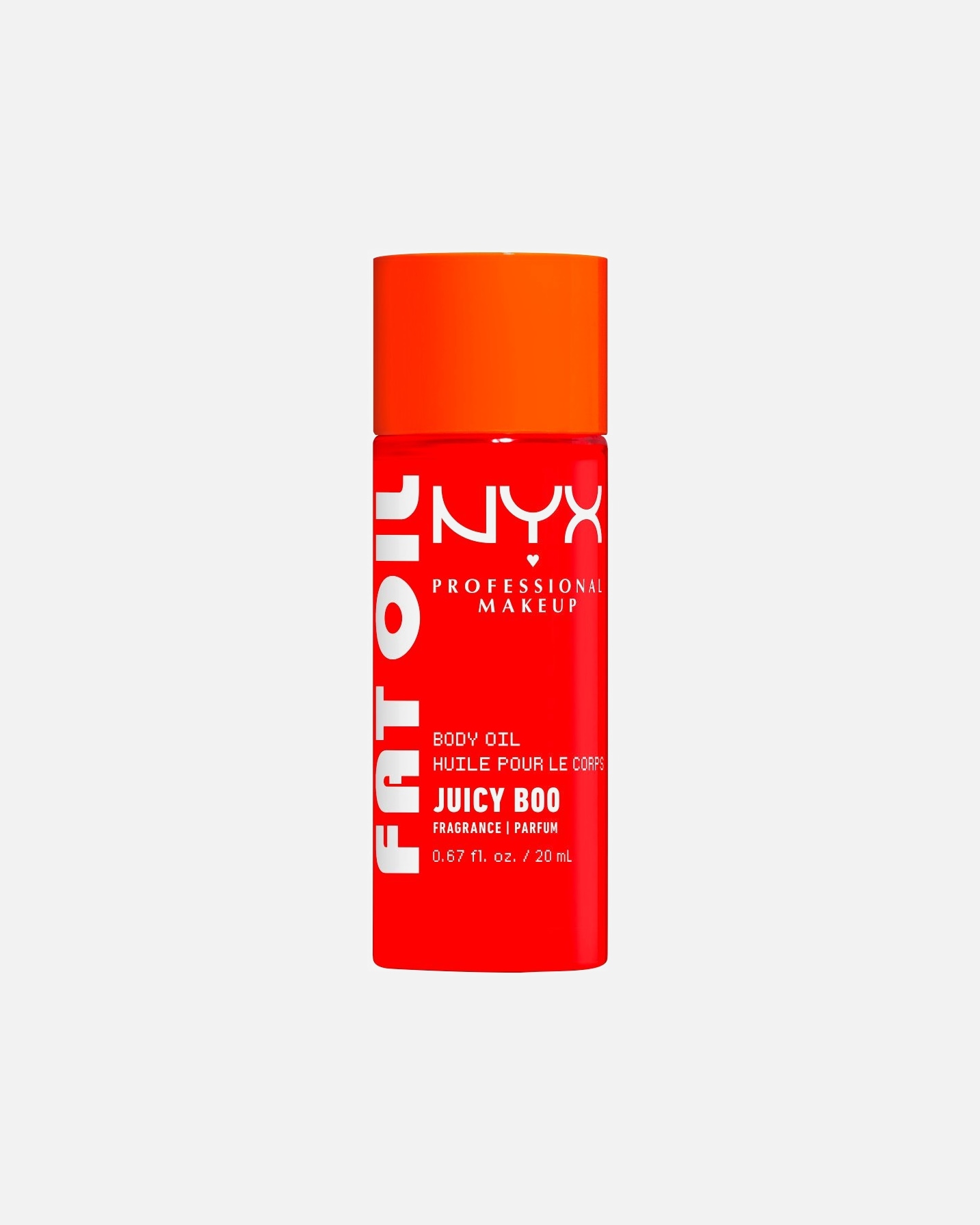Huile pour le corps pour Unisexe NYX Professional Makeup Fat Oil Body Fat Oil Body Juicy Boo 20 ml