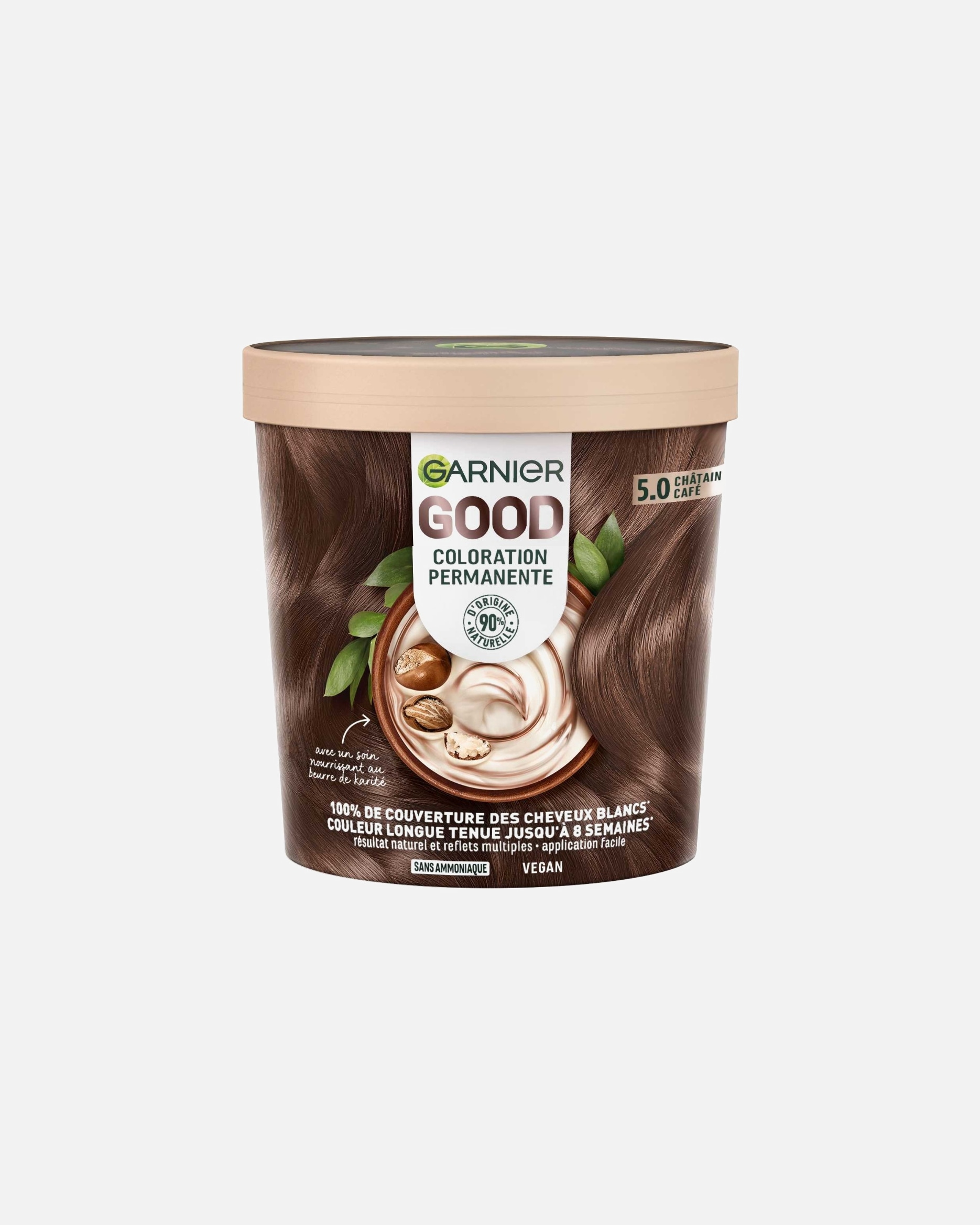 Coloration cheveux pour Unisexe Garnier Good COFFE ROAST BROWN