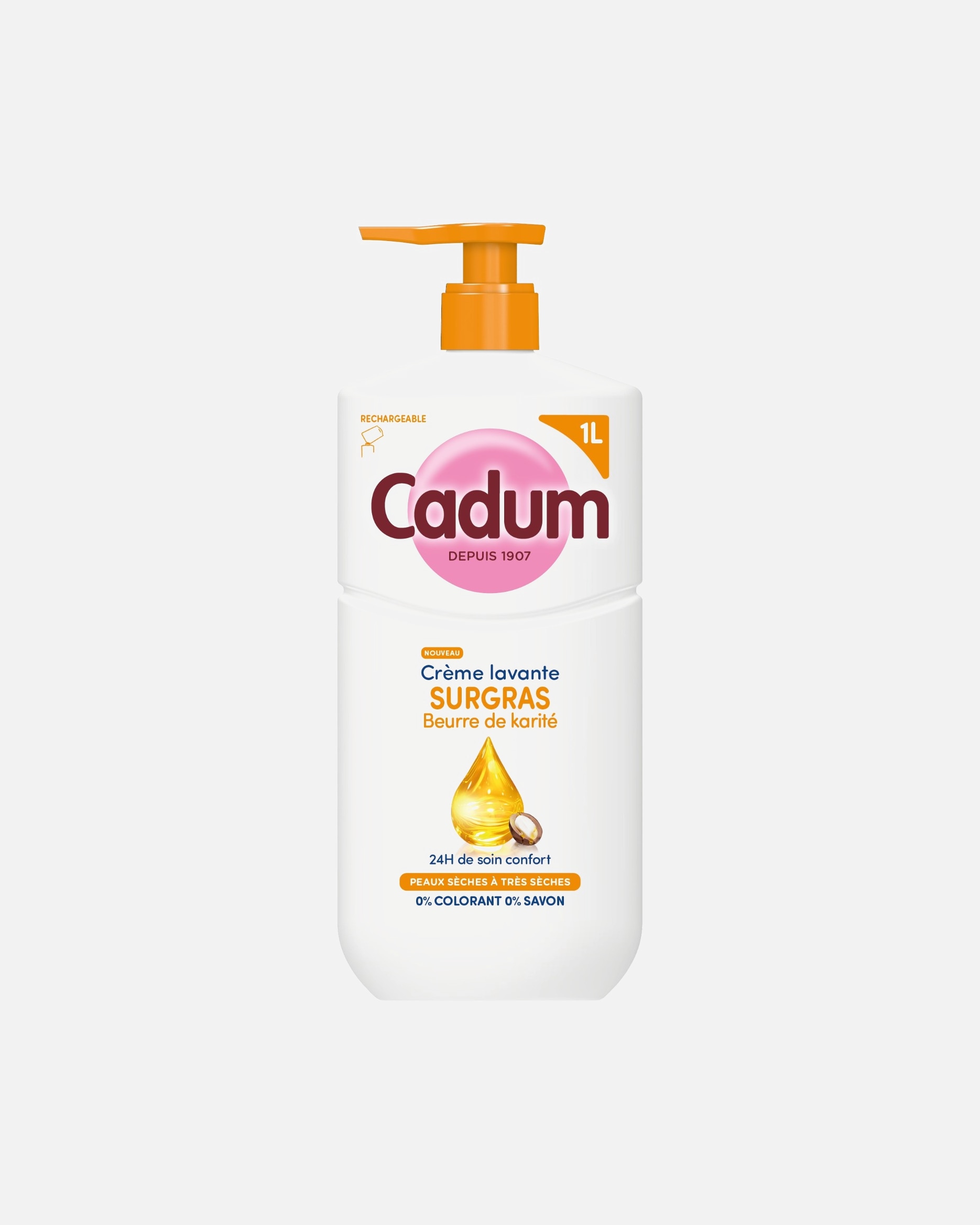Gel douche pour Unisexe Cadum Beurre de karité 1000 ml
