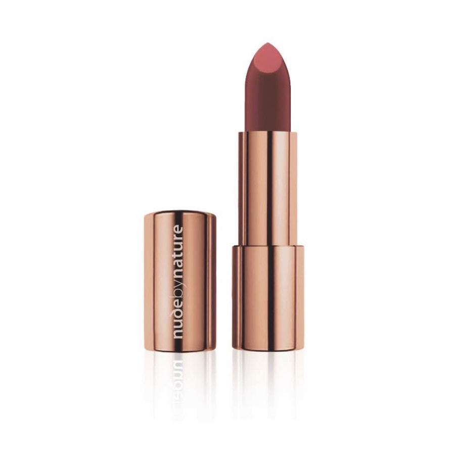 Nude by Nature - Rouge à Lèvres Hydratant Brillance Rouge à lèvres 4 g Rouge foncé unisex