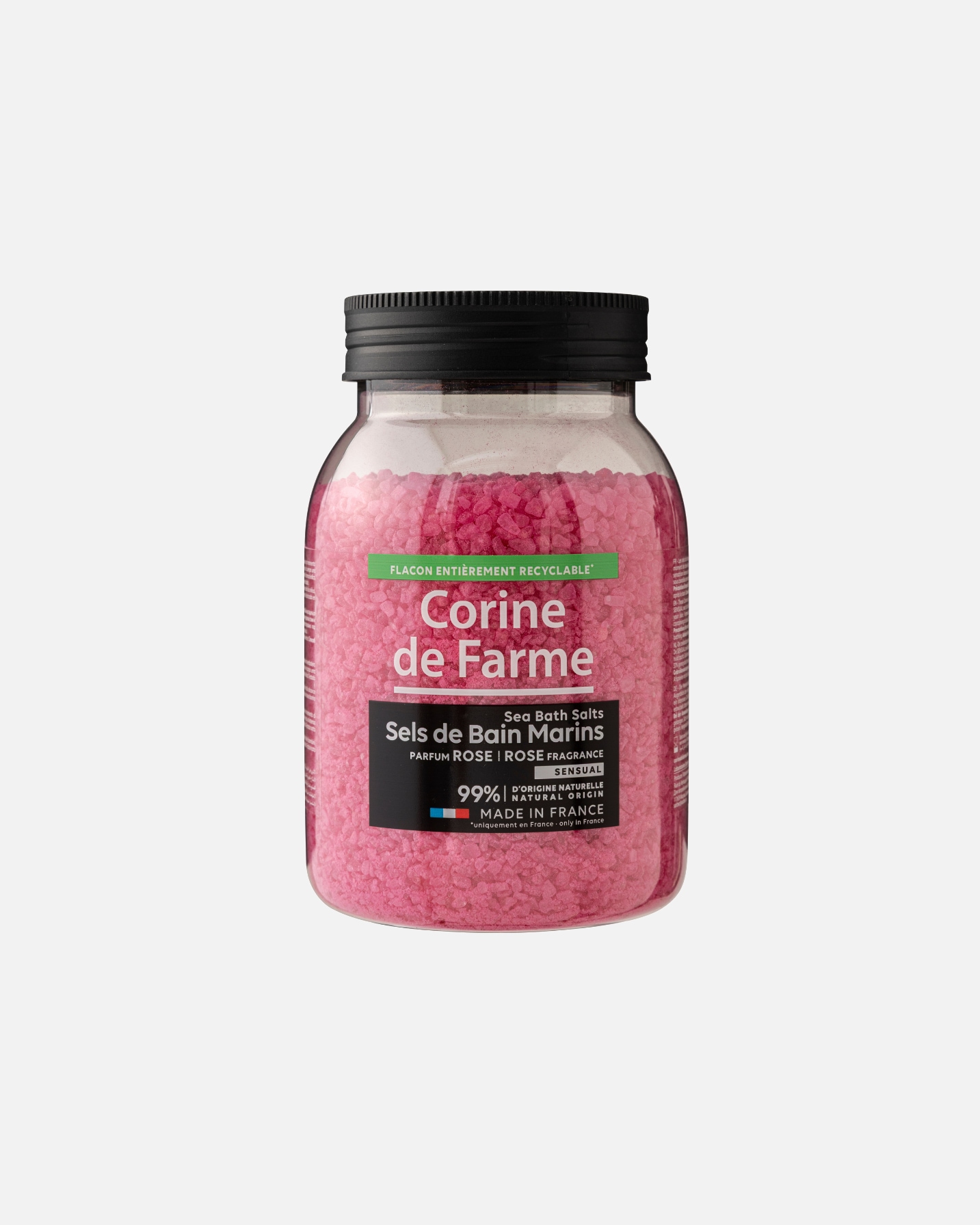 Produits pour le bain pour Unisexe CORINE DE FARME sensual rose 600 Grammes