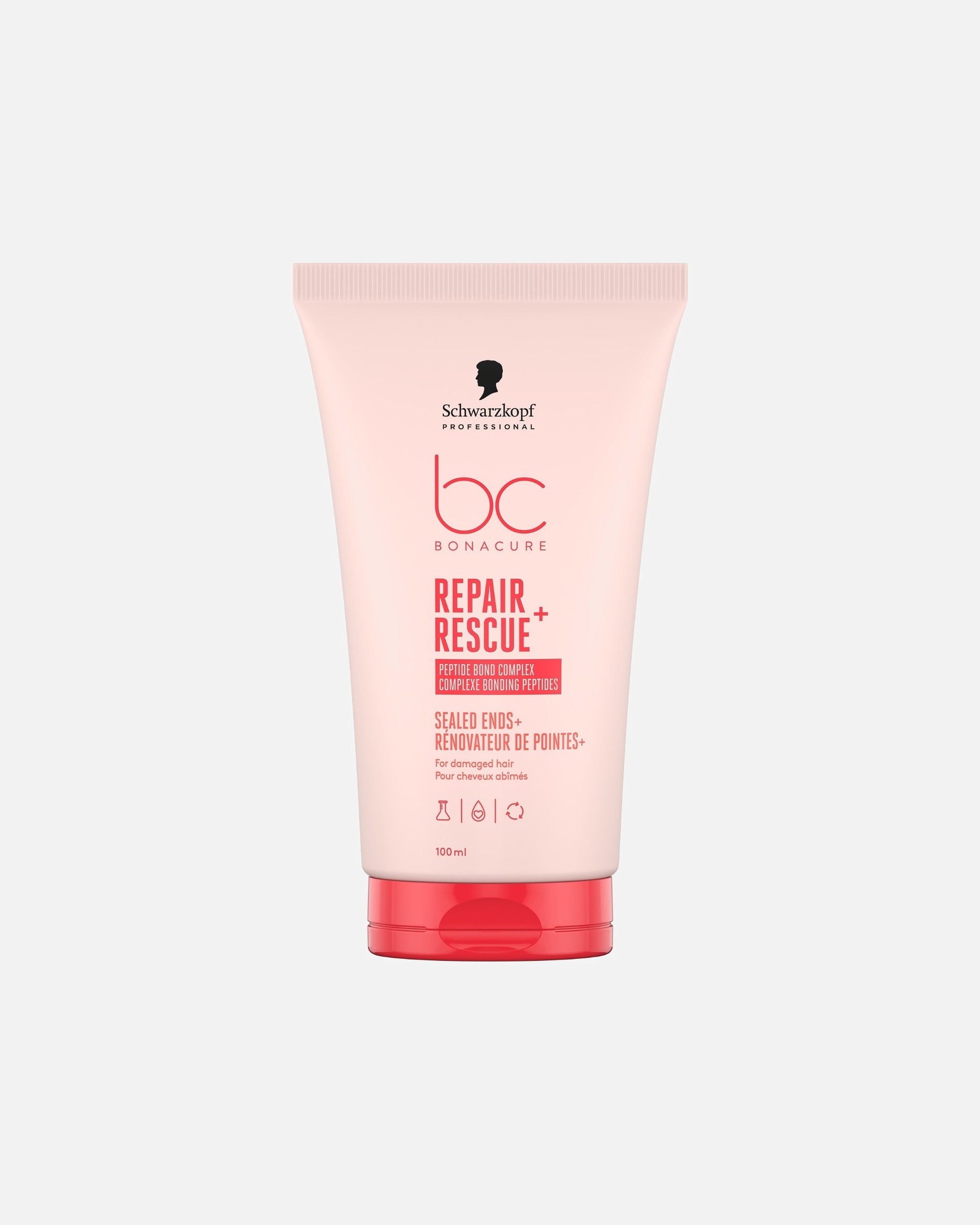 Soin sans rinçage pour Unisexe Schwarzkopf Professional BC BONACURE Repair Rescue Soin Pointes Abimées 100 ml