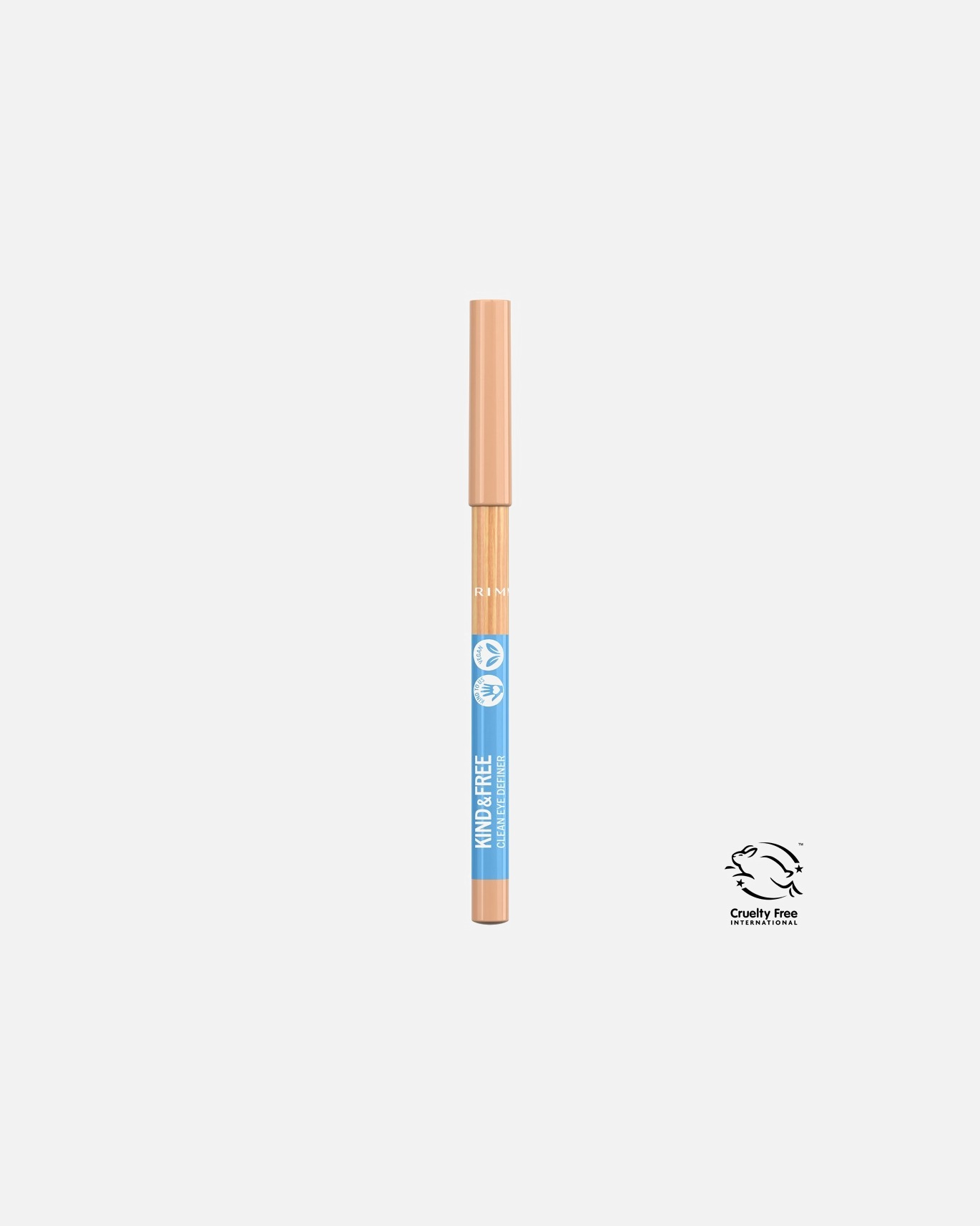 Crayon khôl pour Femme Rimmel London KIND & FREE LINER 05 CREAMY WHITE