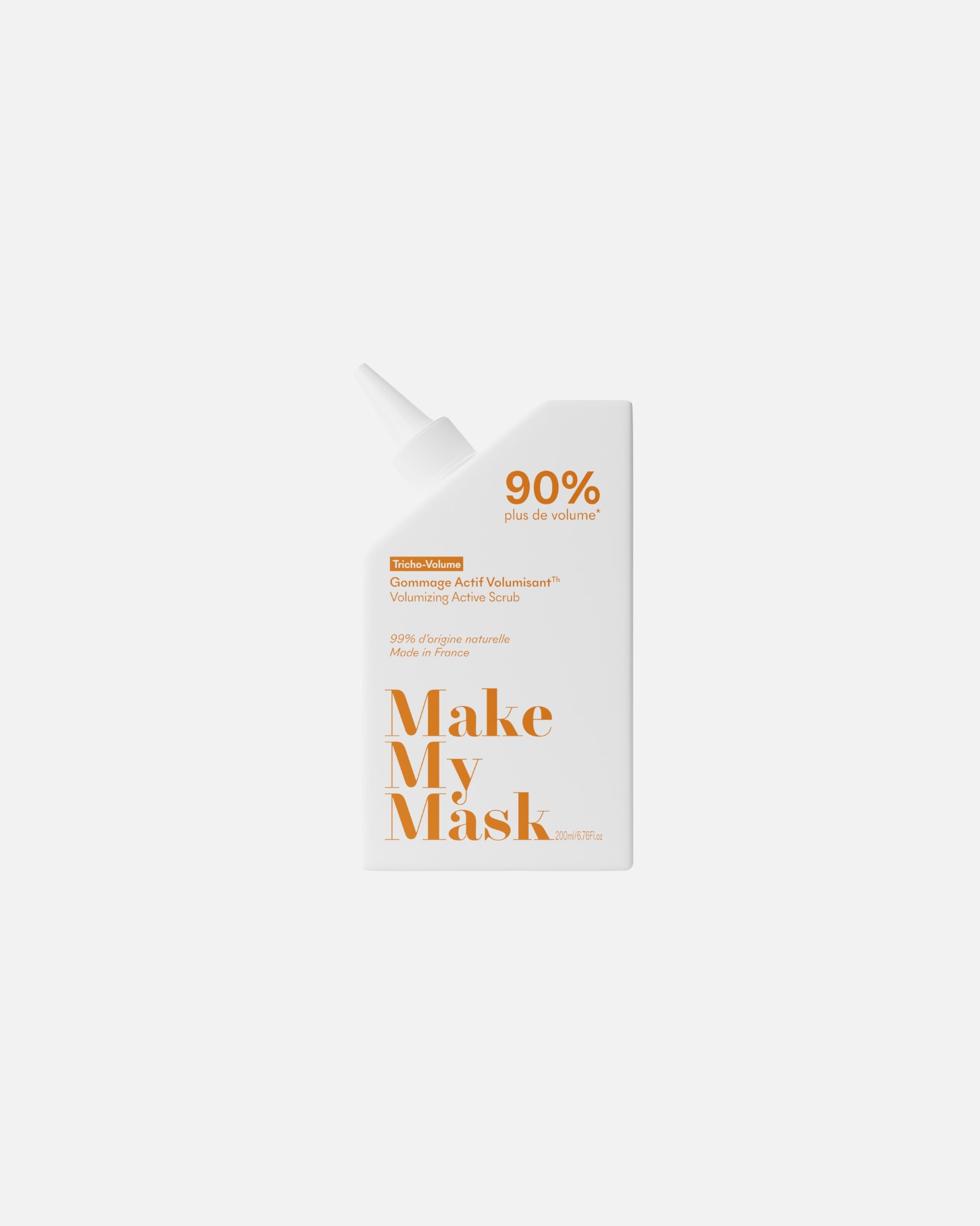 Gommage pour le cuir chevelu pour Unisexe MakeMyMask Default Brand Line Pré-shampoing gommage detox 200 ml