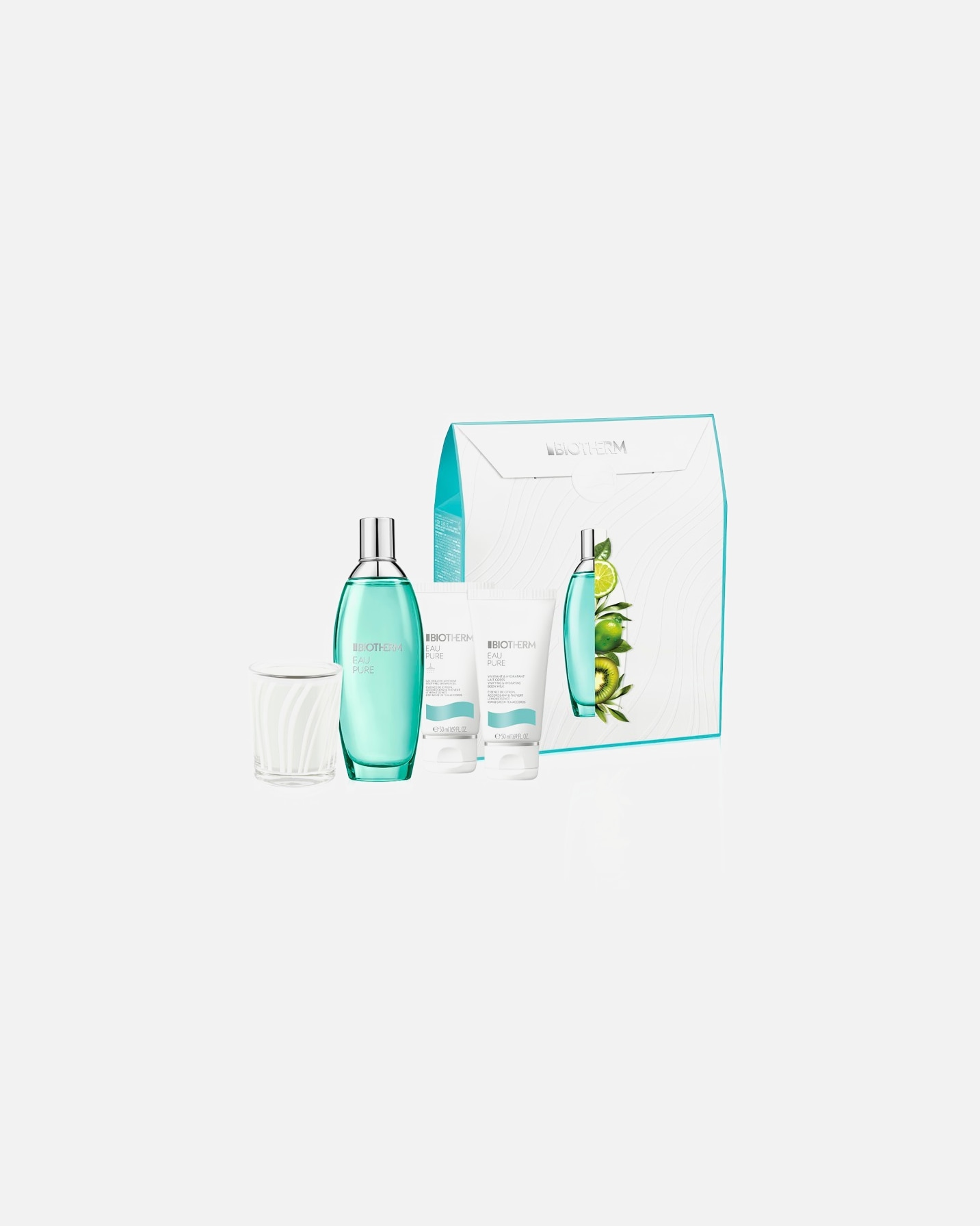 Coffret soin corps pour Unisexe Biotherm Les Eaux Eau Pure L-set 1 Pièce