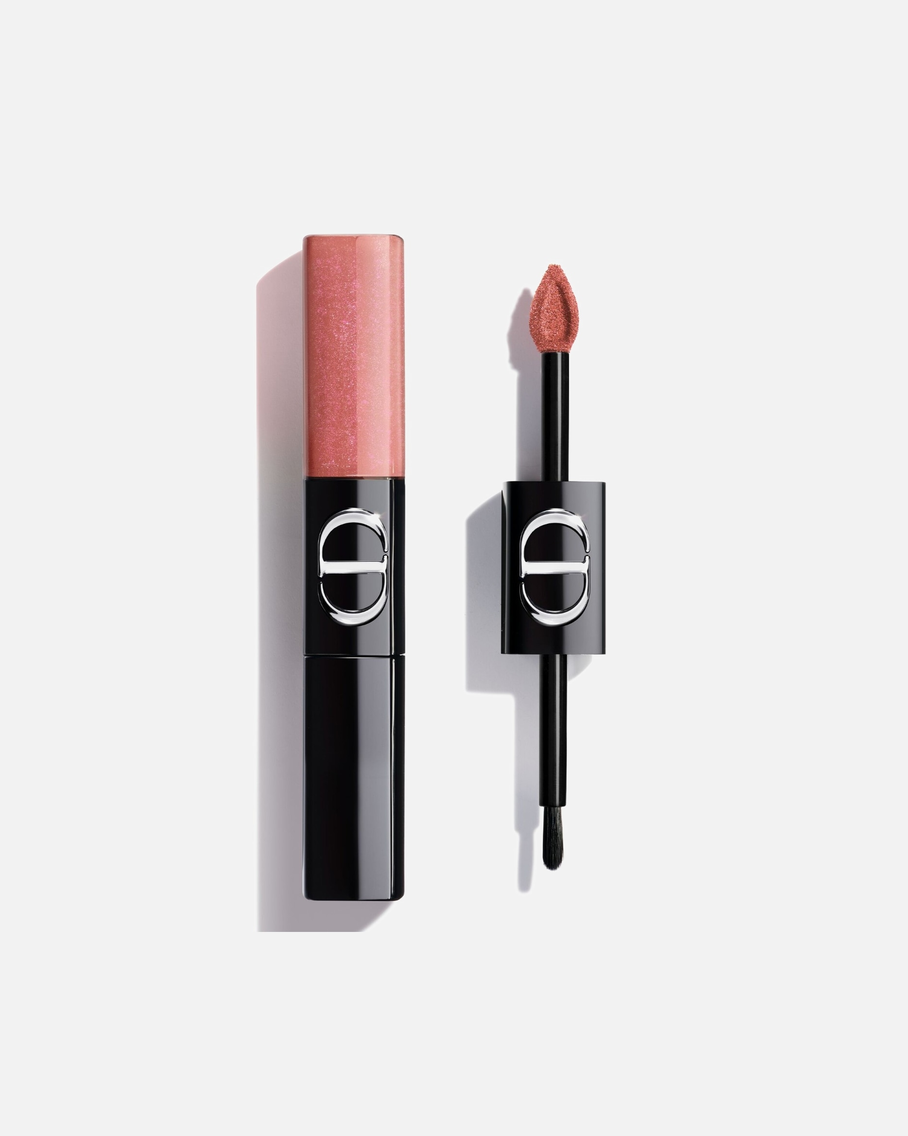 Rouge à lèvres pour Unisexe DIOR Rouge Dior Sequin Liquid Duo - Duo lèvres liquide - édition limitée 100 Sweet Nude - Édition Spéciale 2026