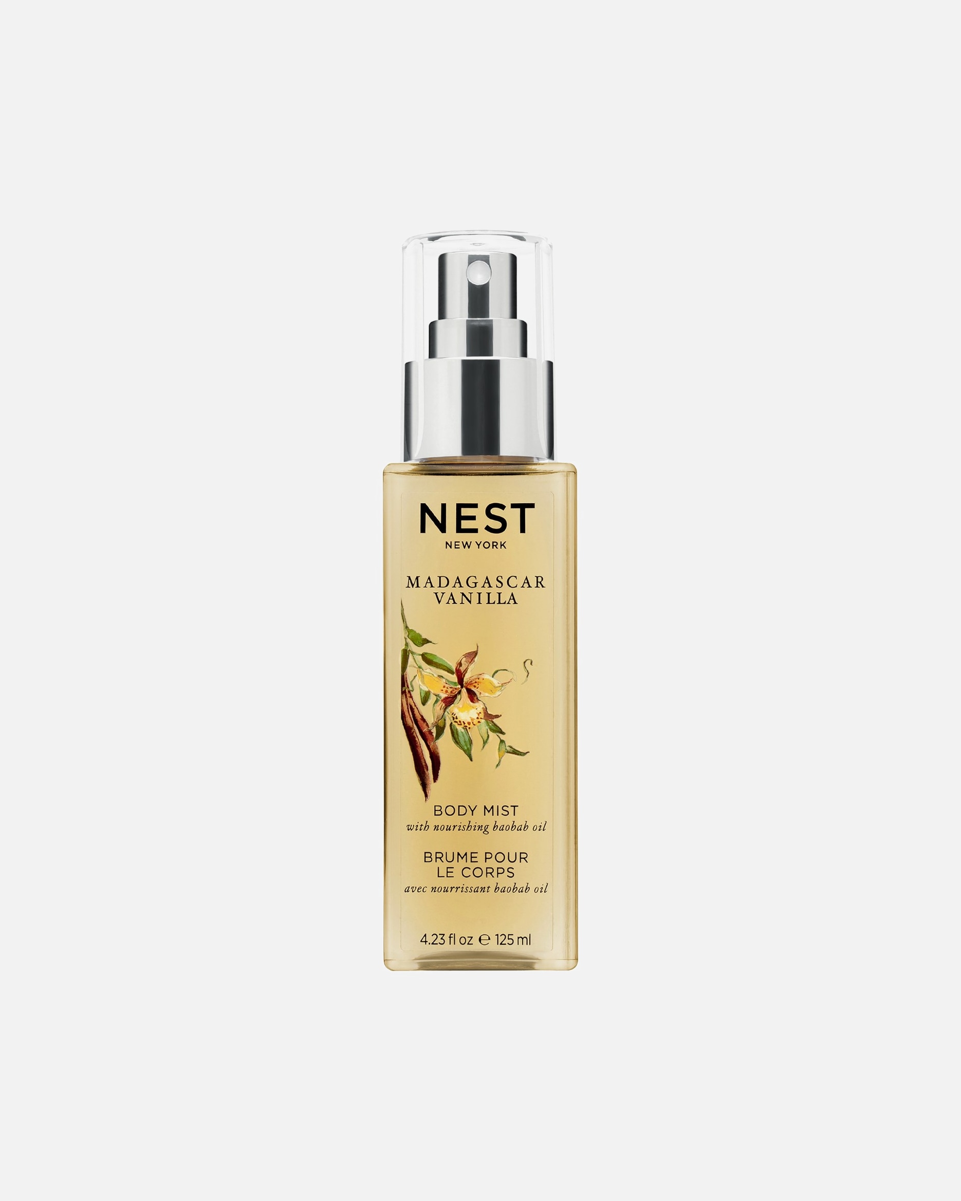 Spray pour le corps pour Femme NEST NEW YORK Madagascar Vanilla Vanille de Madagascar 125 ml