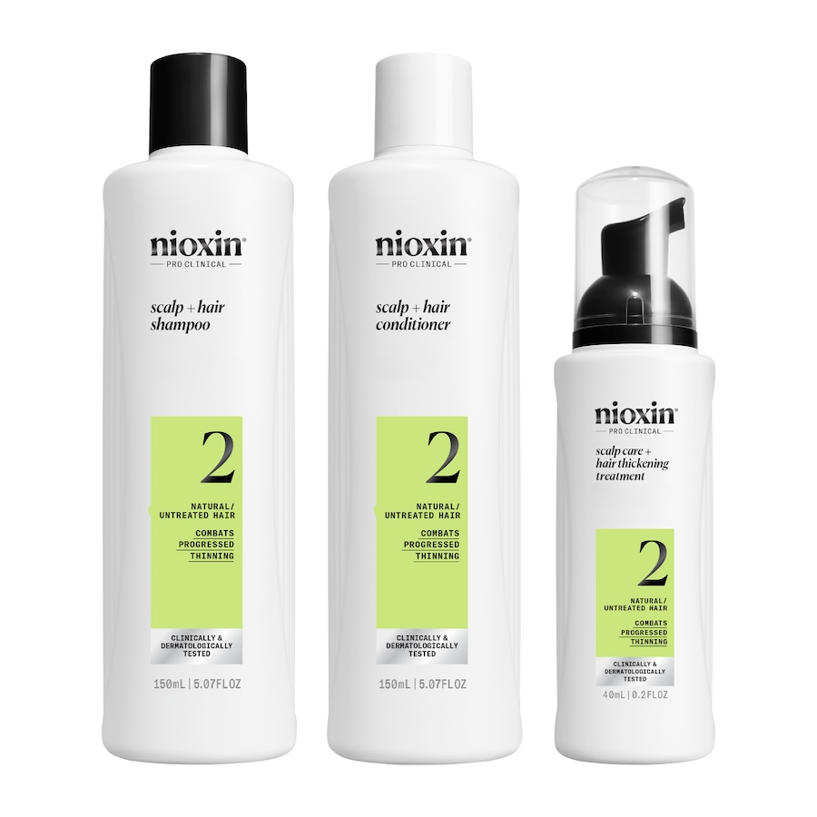 Nioxin - System 2 Kit de soins pour cheveux naturels avec chute avancée Coffrets soin cheveux 1 pieces unisex