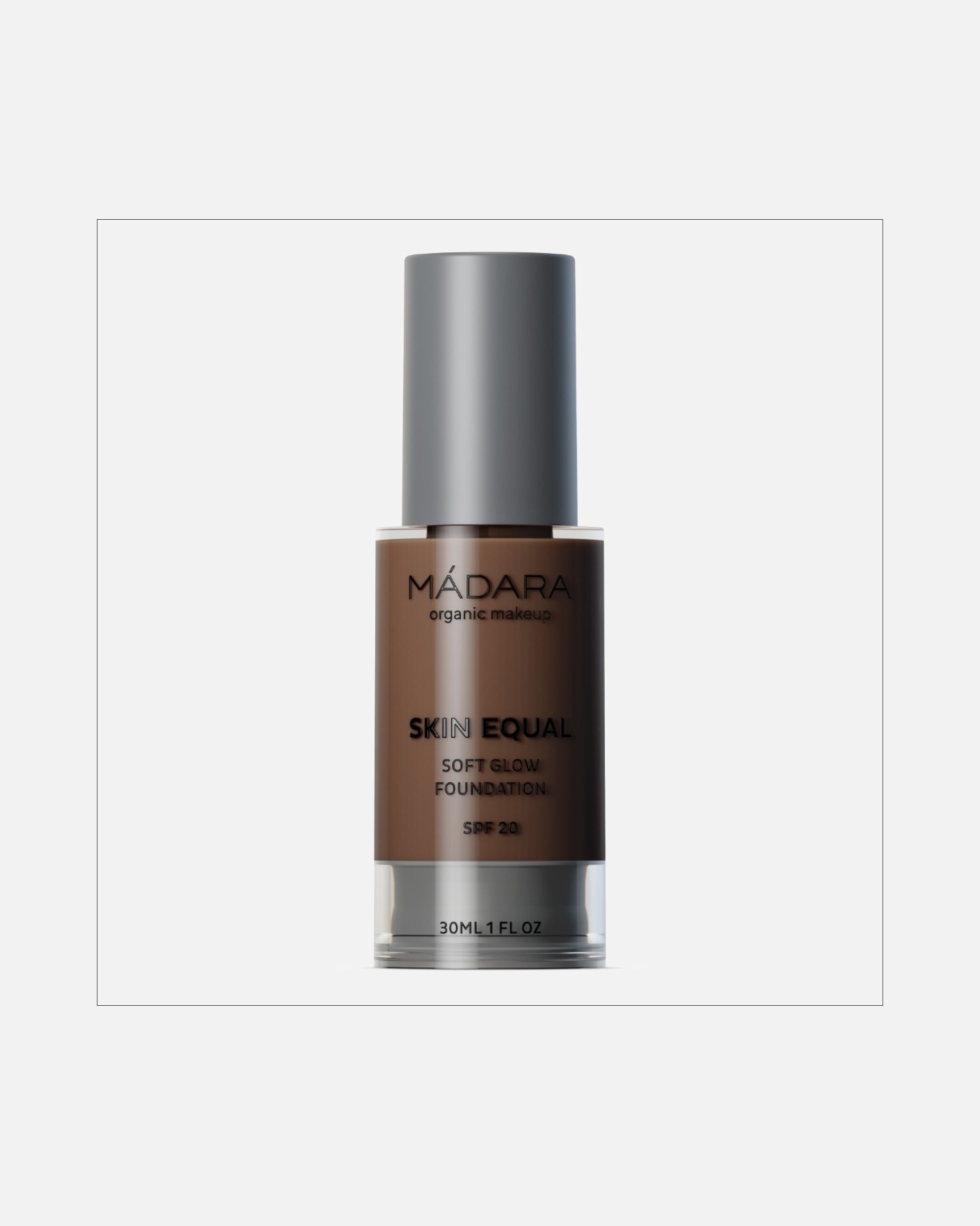 Fond de teint pour Unisexe MÁDARA Make Up Skin Equal Soft Glow SPF20 #100 MOCHA