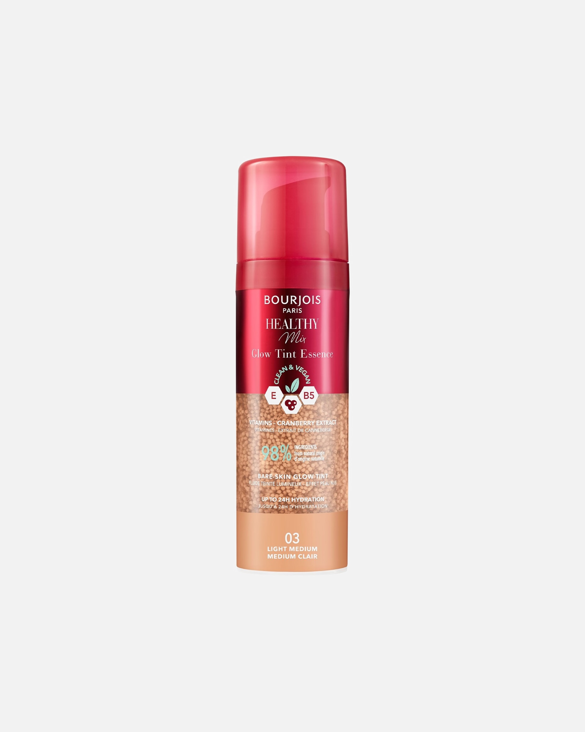 Fond de teint pour Unisexe Bourjois Fluide teinté 003 Medium clair