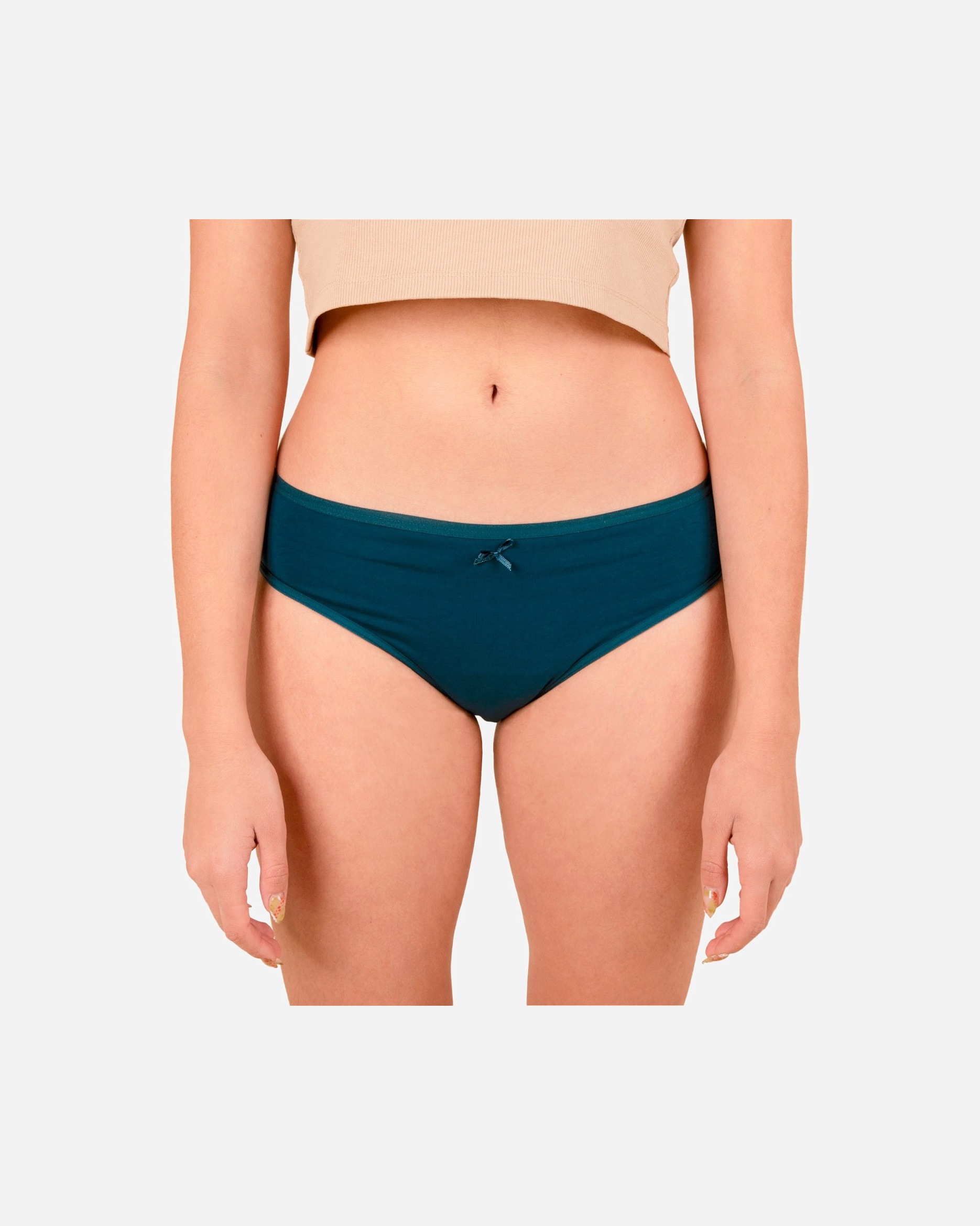 Sous-vêtements menstruels pour Femme jho Culotte menstruelle bleu canard flux abondants 44