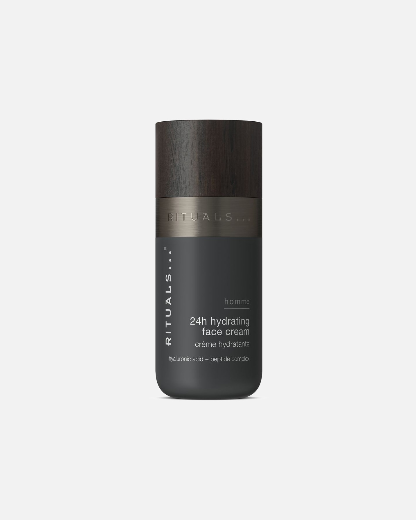 Crème visage pour Homme Rituals Homme Collection Hydratation 24h 50 ml - Rechargeable