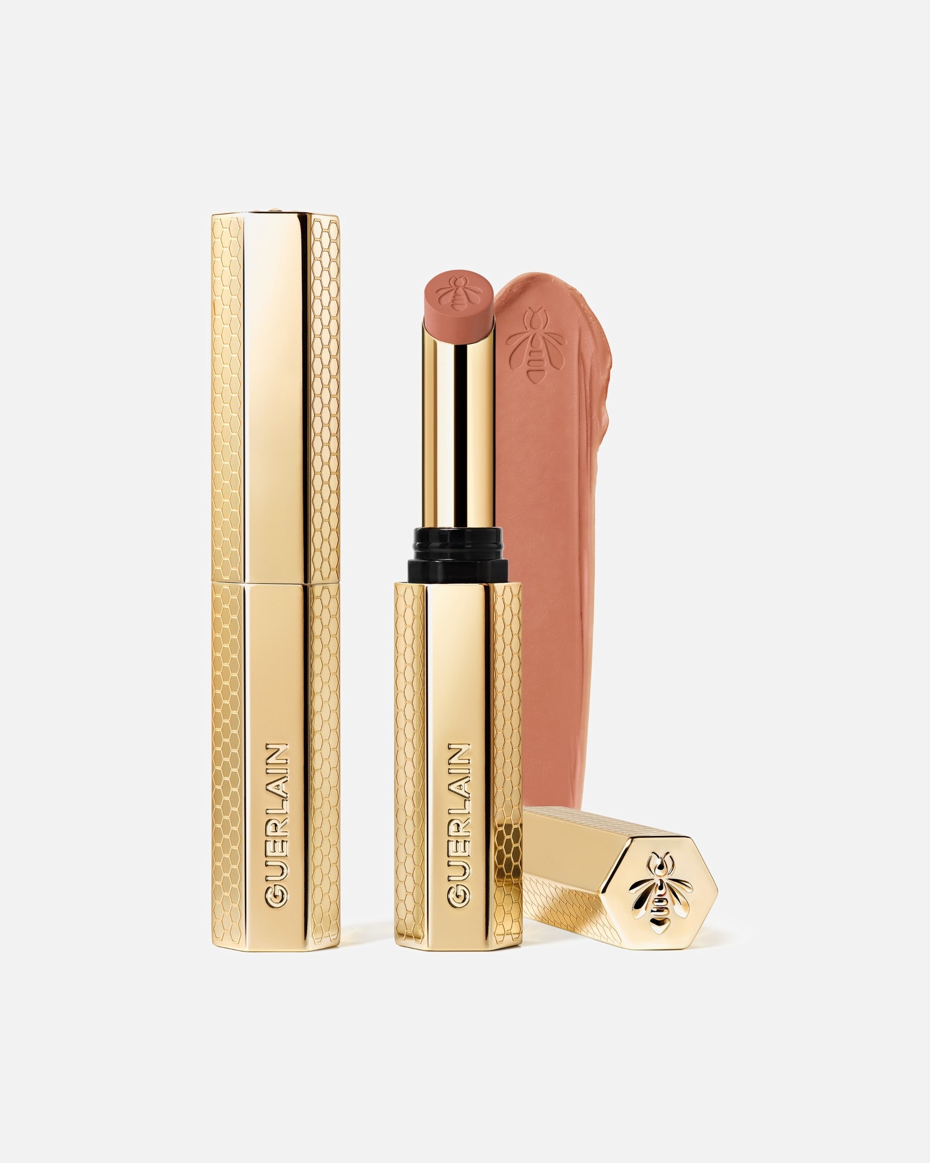 Blush pour Femme Guerlain KissKiss Le Rouge à Lèvres Intense Au Miel - Rechargeable 134 RADIANT JASMINE