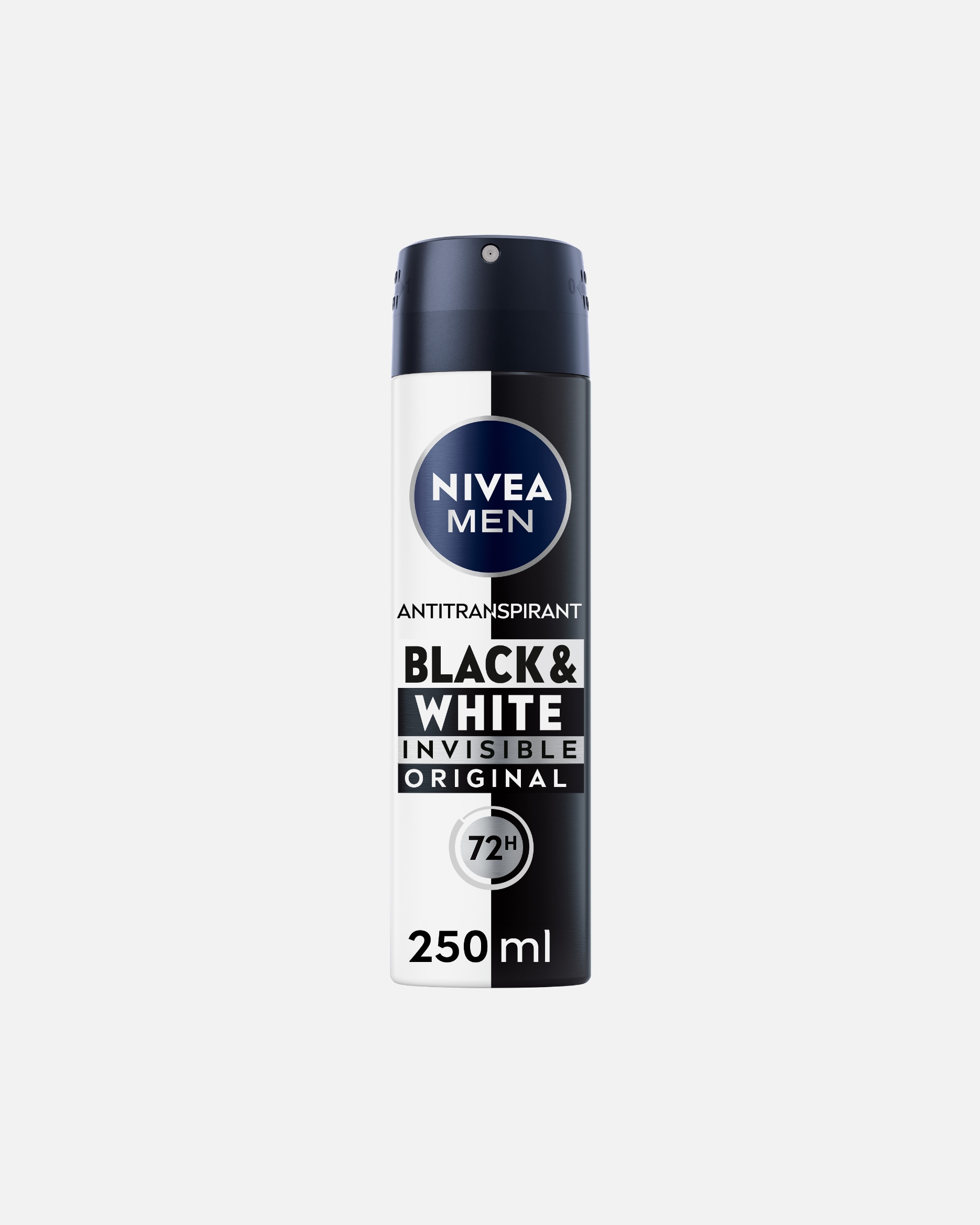 Antitranspirant pour Homme NIVEA Black&White 72H 250 ml