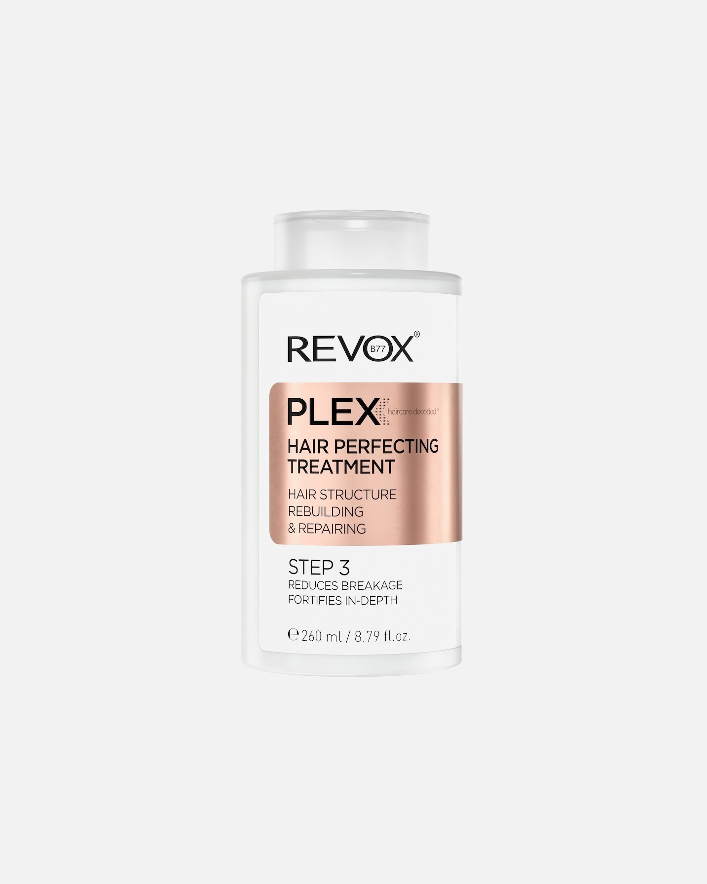 Après-shampooing pour Unisexe REVOX B77 PLEX Hair Perfecting Treatment Step 3 260 ml