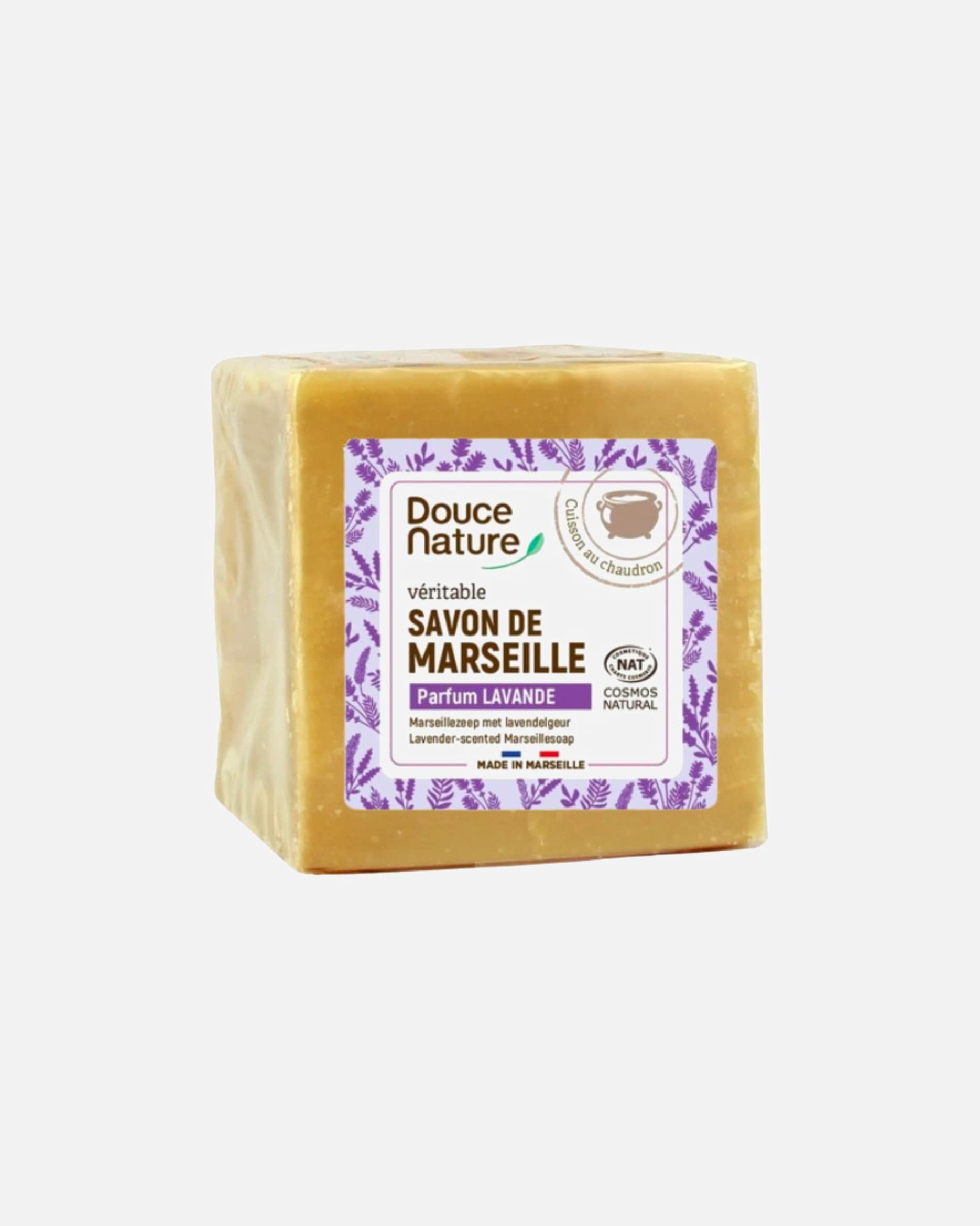 Savon pour le corps pour Unisexe Douce Nature Savon de Marseille parfum lavande 300 Grammes