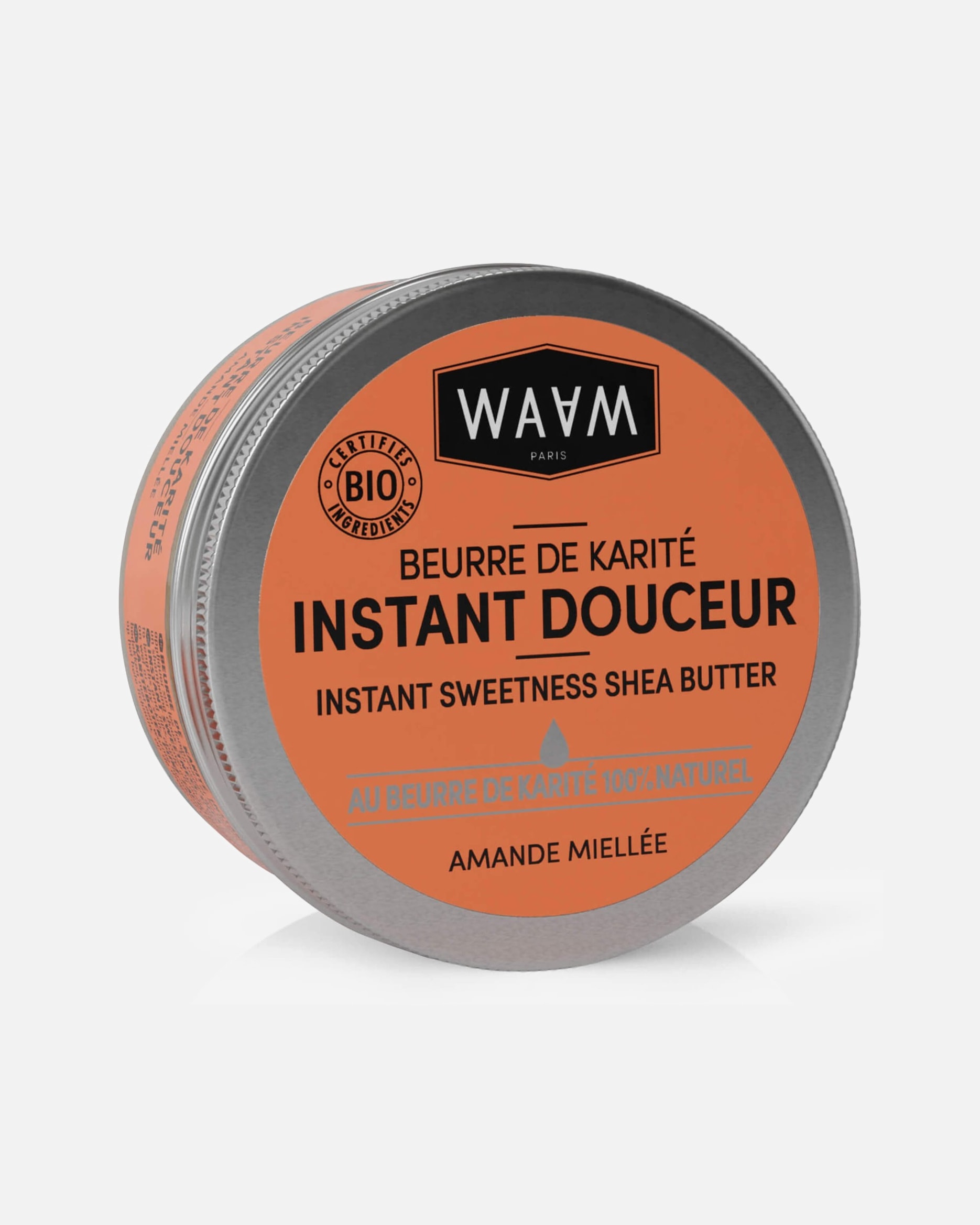 Baume pour Unisexe Waam BEURRE KARITE BRUT INSTANT DOUCEUR 100 ml