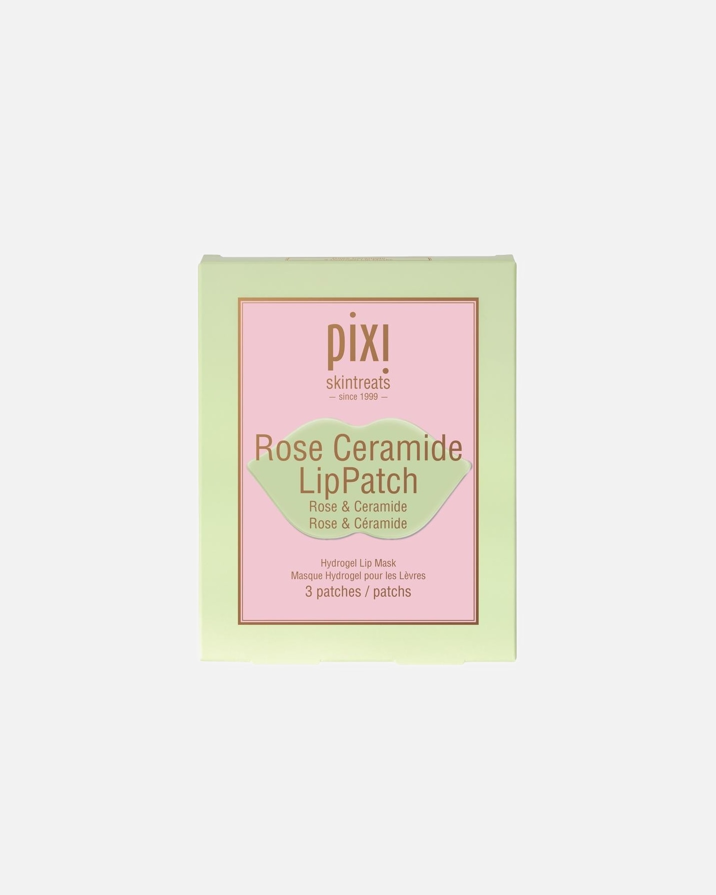 Masque pour les lèvres pour Unisexe Pixi Rose Ceramide Lip Patch Box 3 paires
