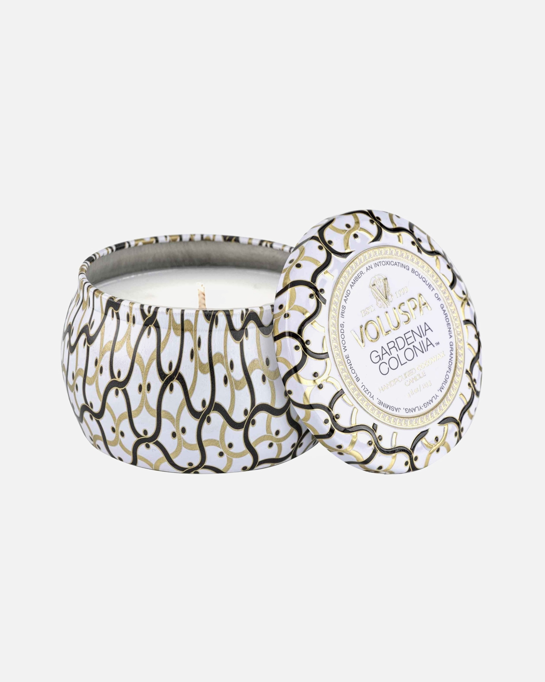 Bougie pour Unisexe VOLUSPA Mini Tin GARDENIA COLONIA
