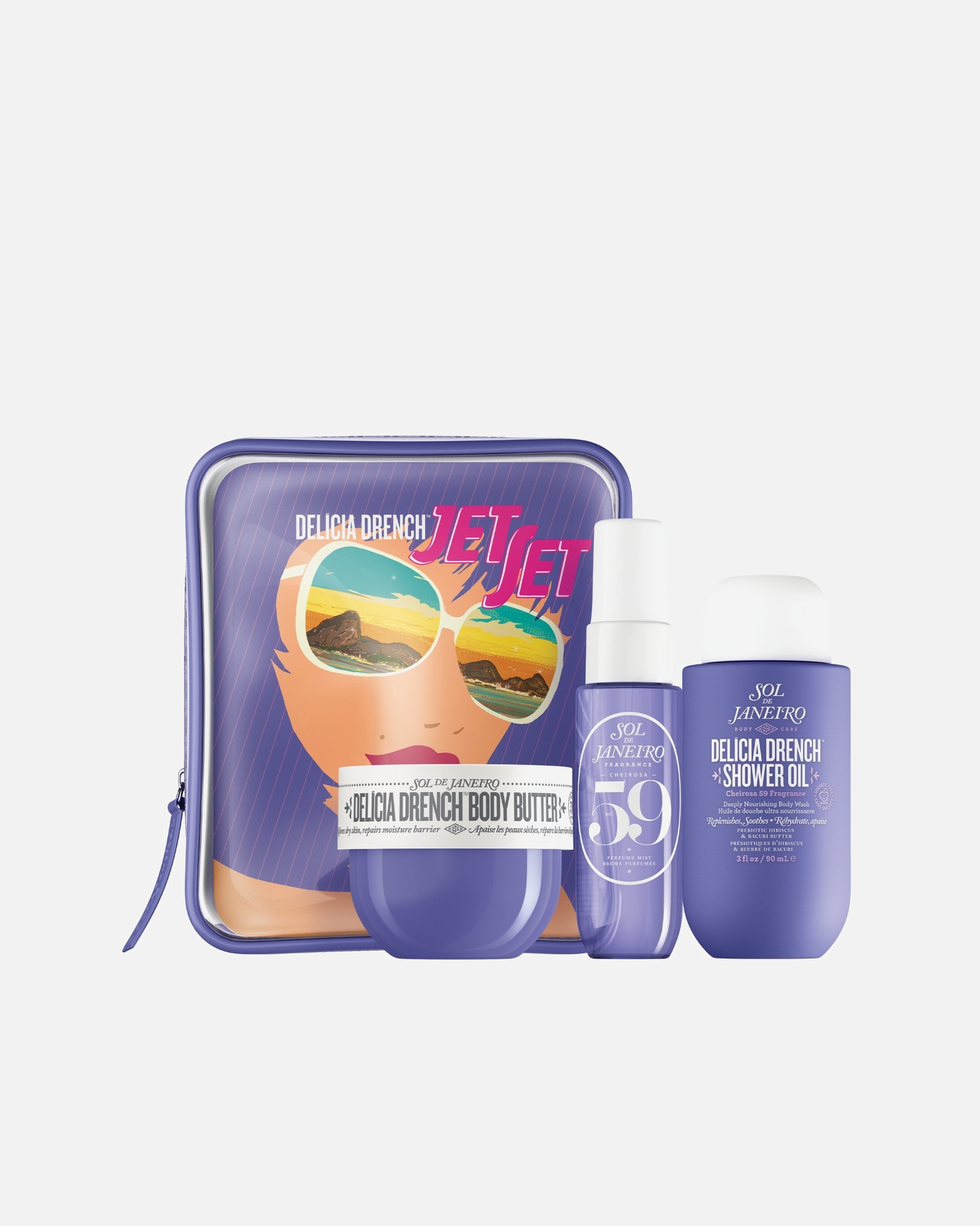 Sol De Janeiro Del cia Drench JET SET CHEIROSA 59 Coffret Soin Corps sol-de-janeiro-del-cia-drench-jet-set-cheirosa-59-coffret-soin-corps