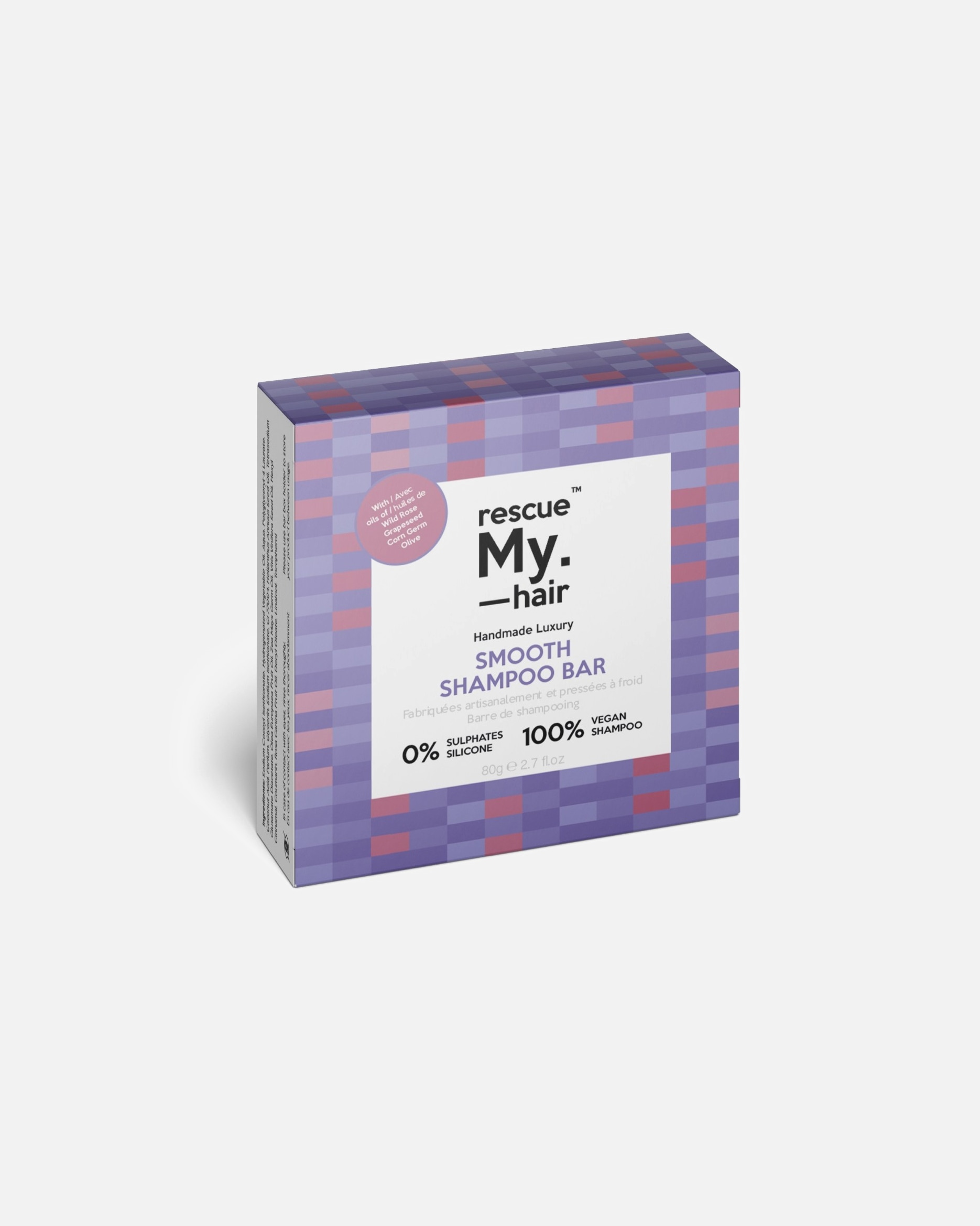 Shampooing pour Unisexe My haircare Default Brand Line SMOOTH SHAMPOO BAR 80 g