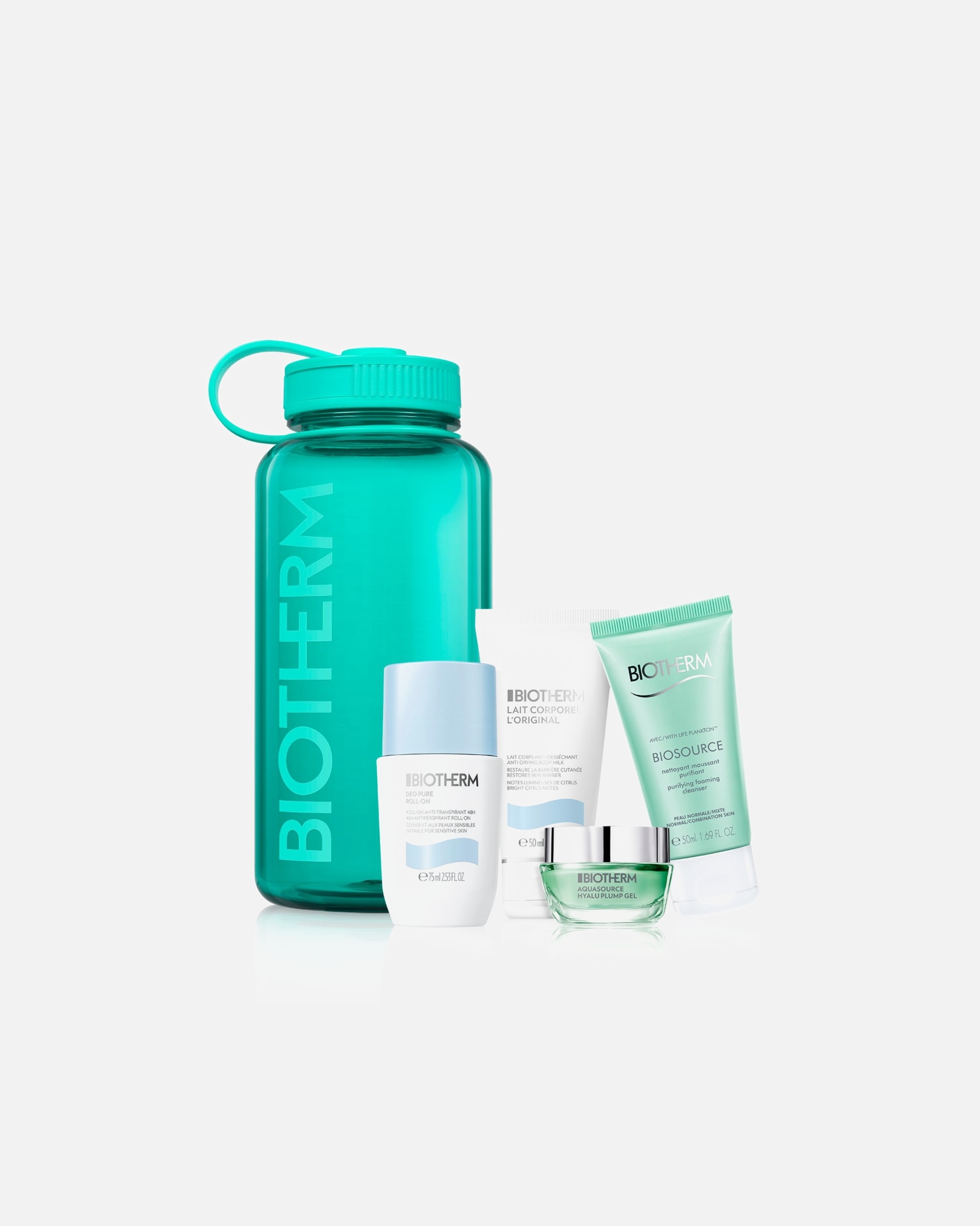 Coffret soin corps pour Unisexe Biotherm Aquasource Les Gourdes Coffret Aqua Drop 1 unité