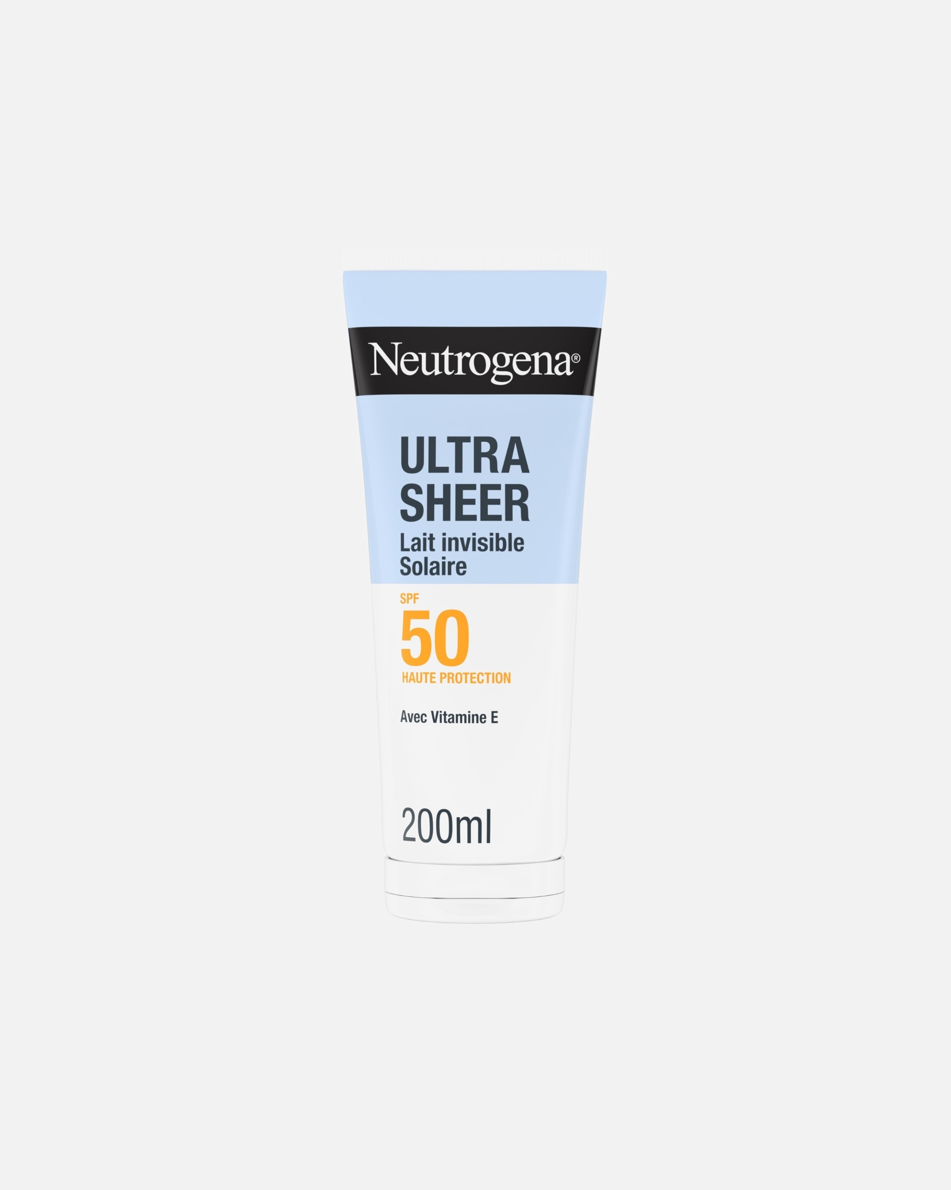 Crème solaire pour Unisexe Neutrogena Ultra Sheer Invisible SPF50 200 ml