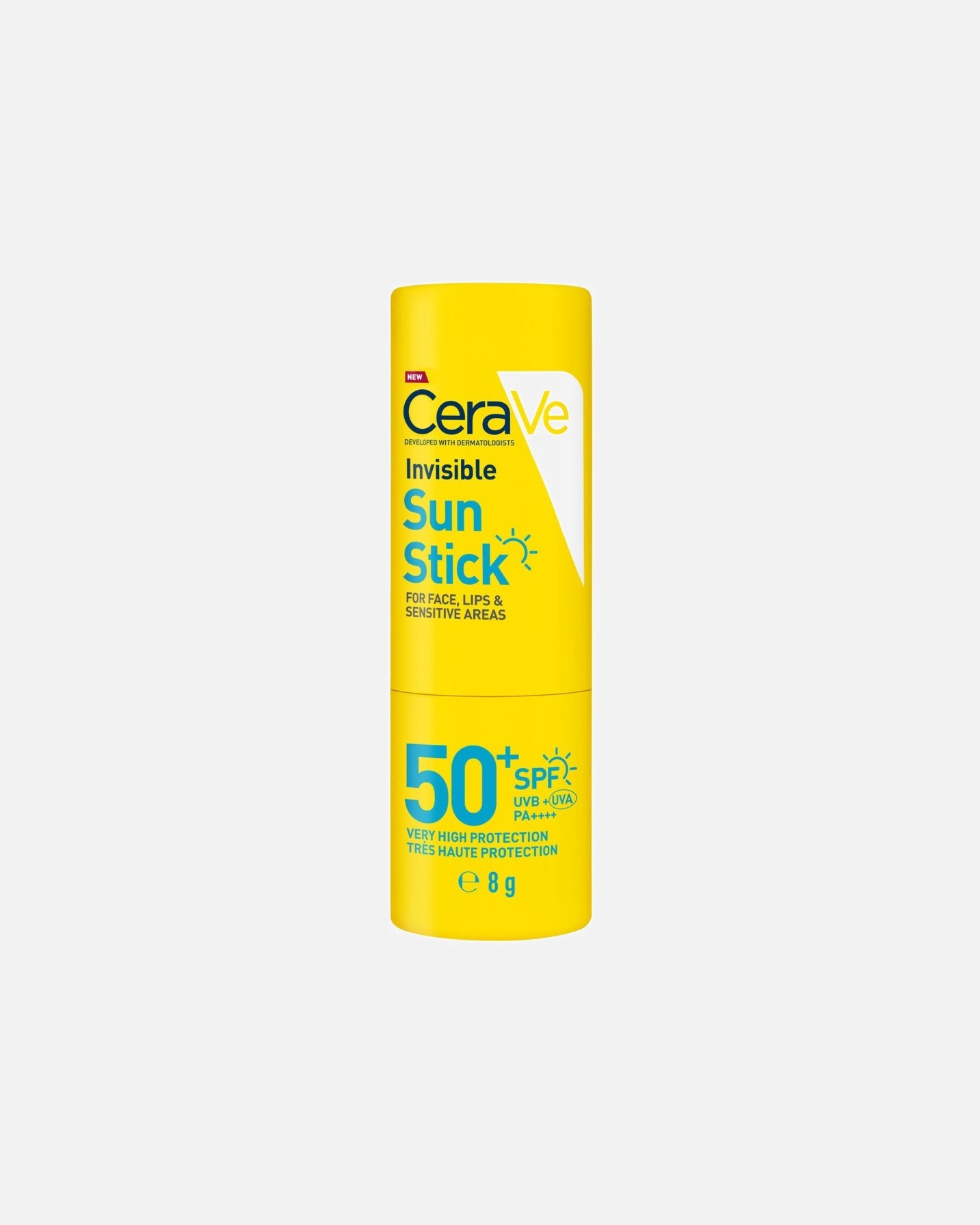 Crème solaire pour Unisexe CeraVe Stick Solaire Invisible SPF50+ 8 gr