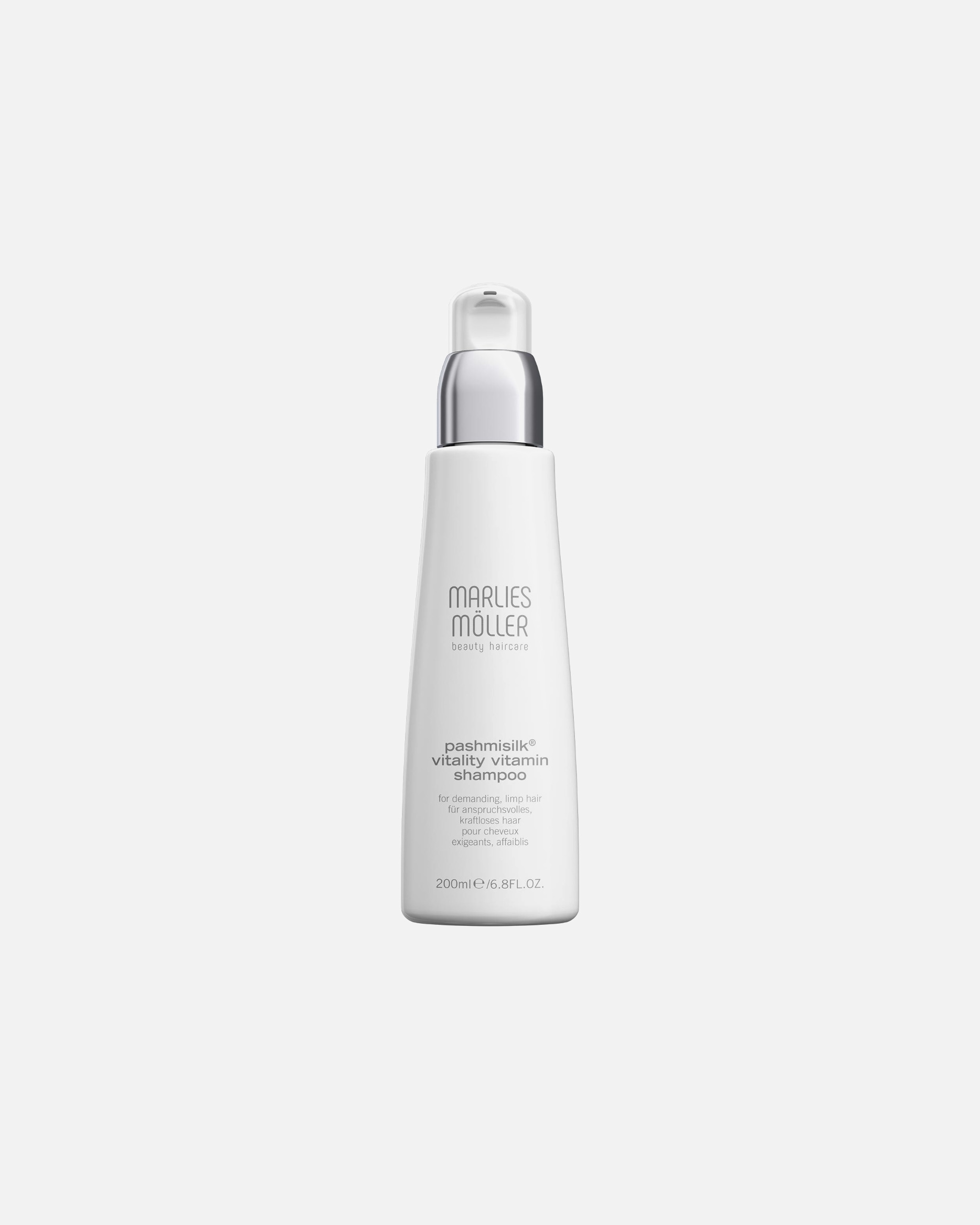 Shampooing pour Unisexe Marlies Möller Pashmisilk Vitamine Vitality 200 ml