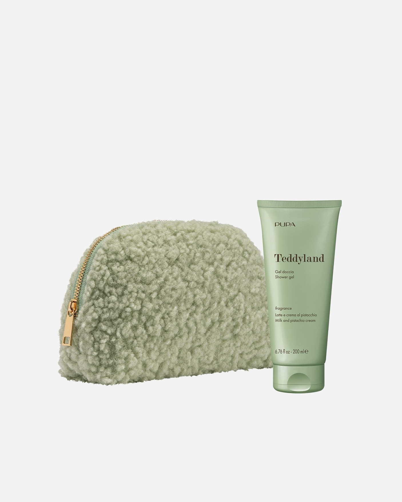 Gel douche pour Femme PUPA Milano Teddyland 005 - LATTE E CREMA PISTACCHIO