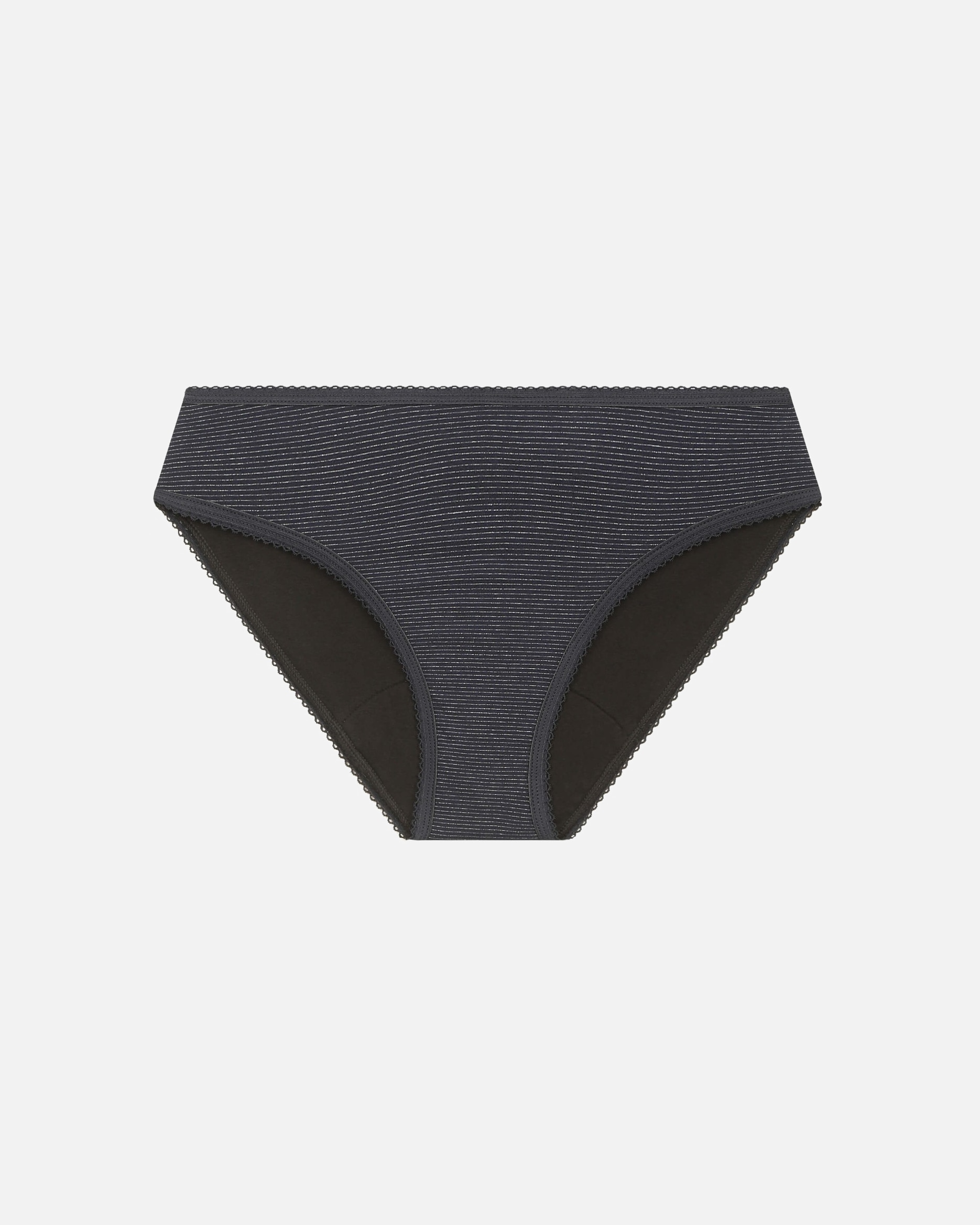 Sous-vêtements pour Femme RÉJEANNE Default Brand Line Culotte Gaïa Marine Rayé 1 pièce