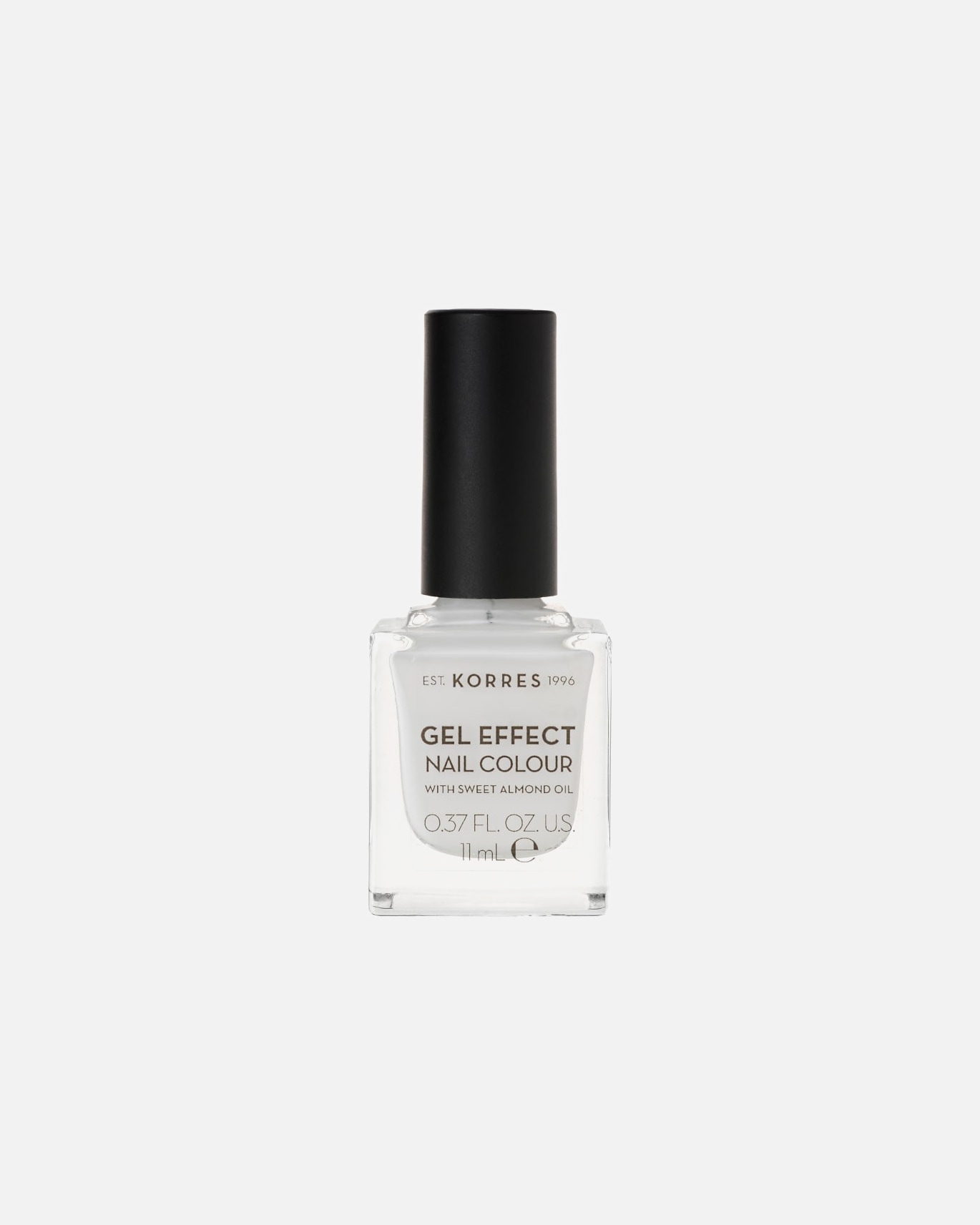Vernis pour Unisexe KORRES Vernis à ongles Amande douce 01 Blanc White